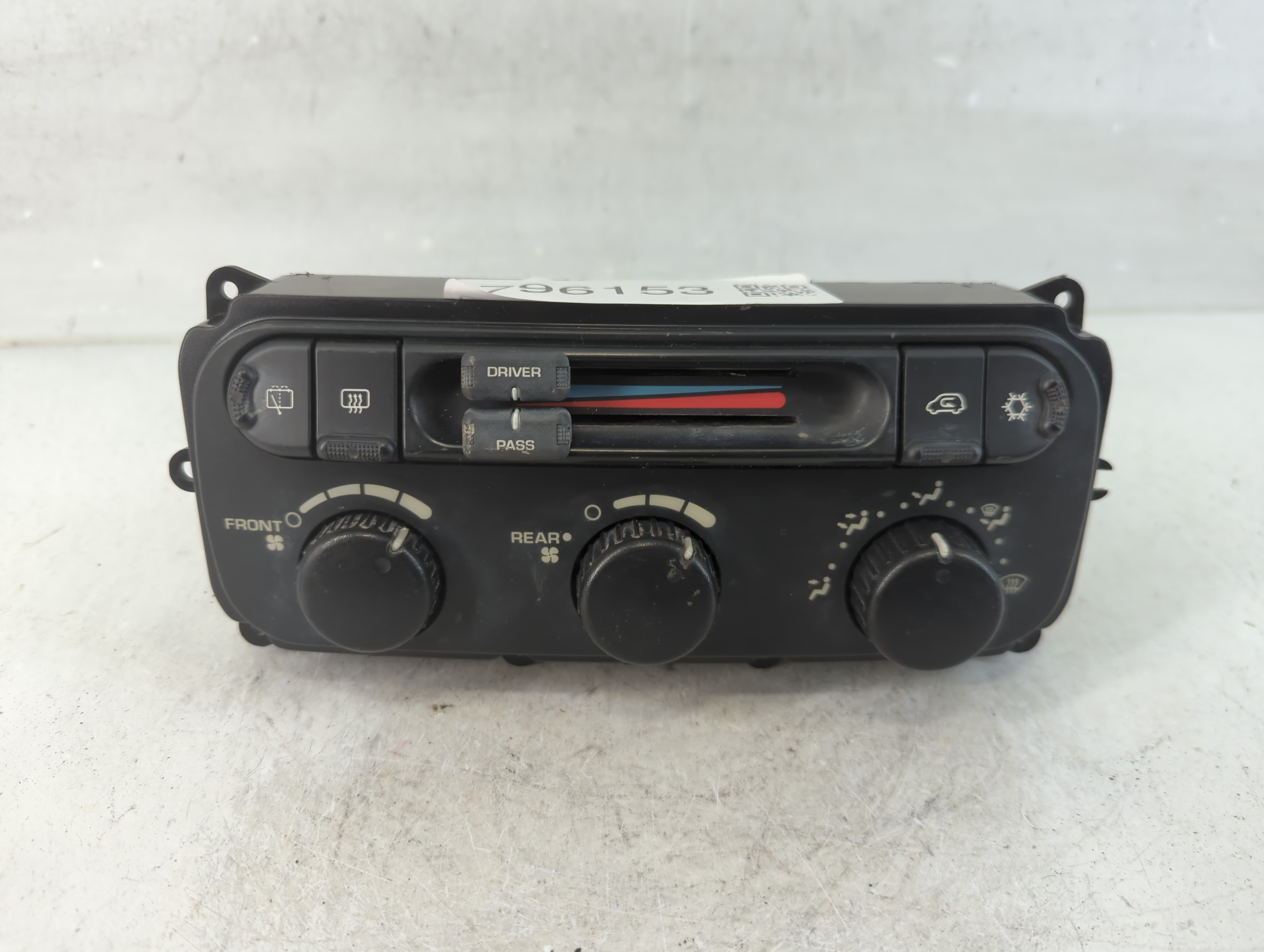 Picture of 2007 Dodge Grand Caravan Ac Heater Climate Control 05175359ac A 796153