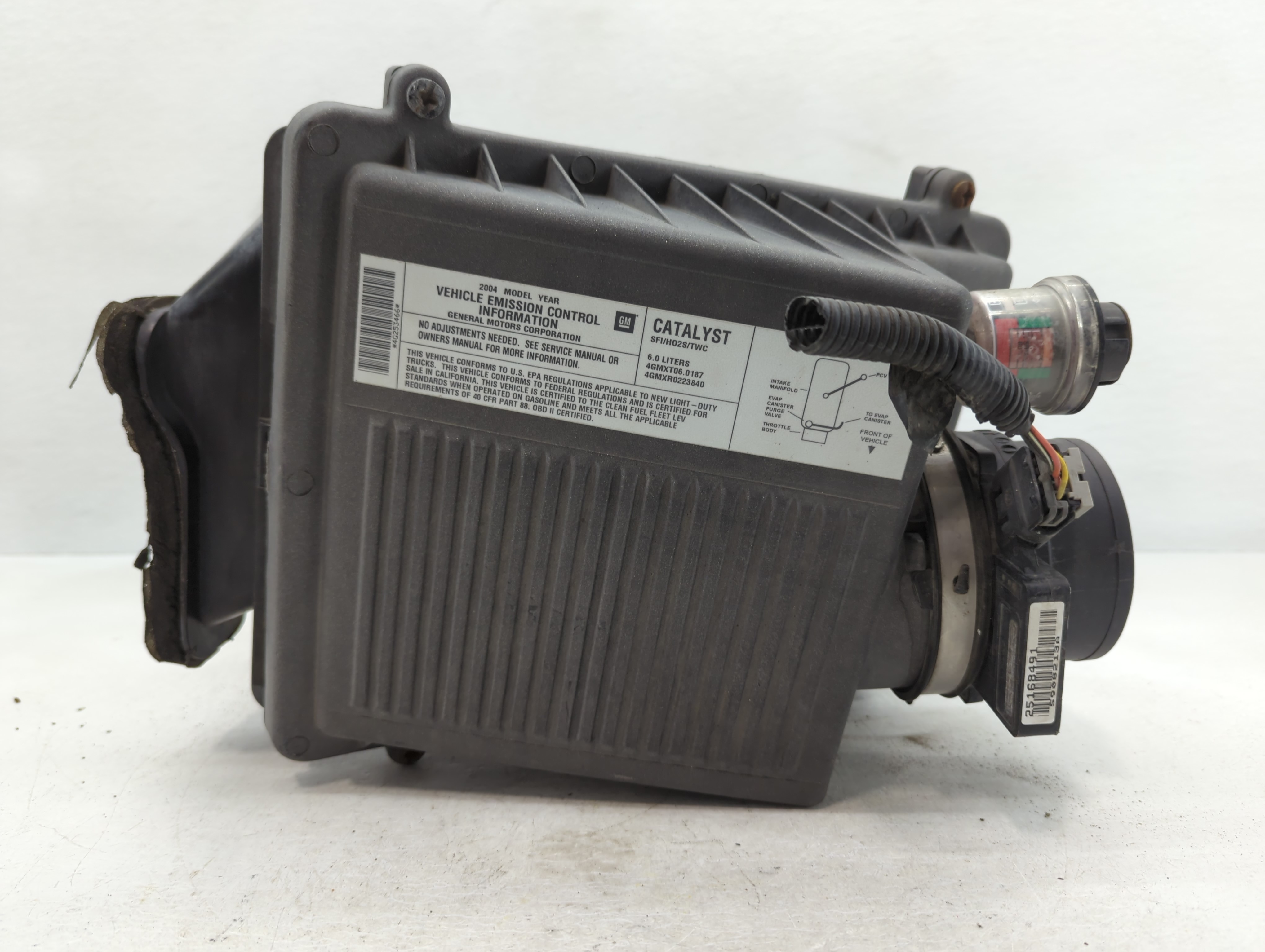 2003-2006 Cadillac Escalade Esv Air Cleaner Intake-duct Hose Tube 797407 - Oemusedautoparts1.com
