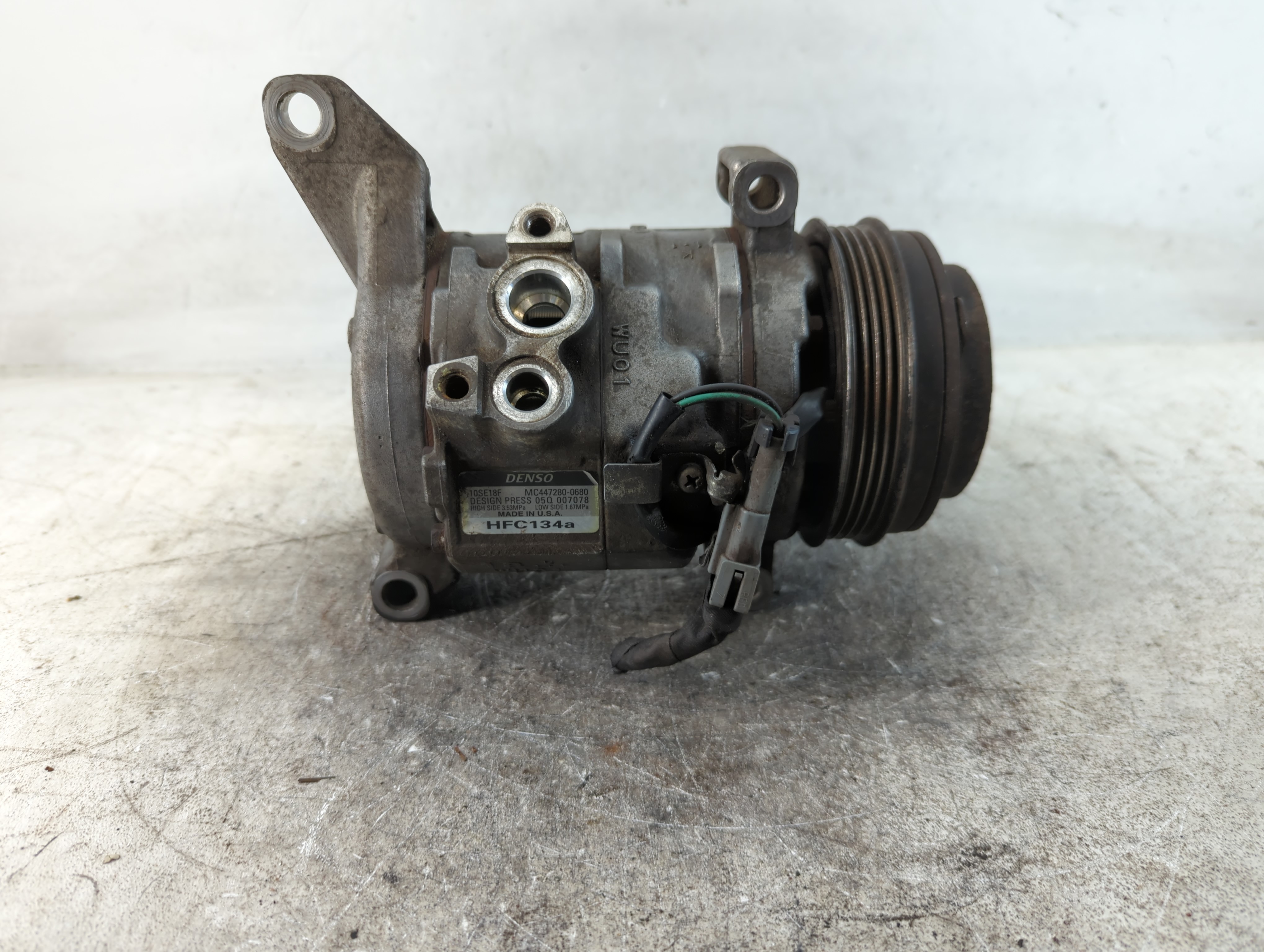 Chevrolet Silverado 2500 Air Conditioning A/c Ac Compressor Oem 797652 - Oemusedautoparts1.com