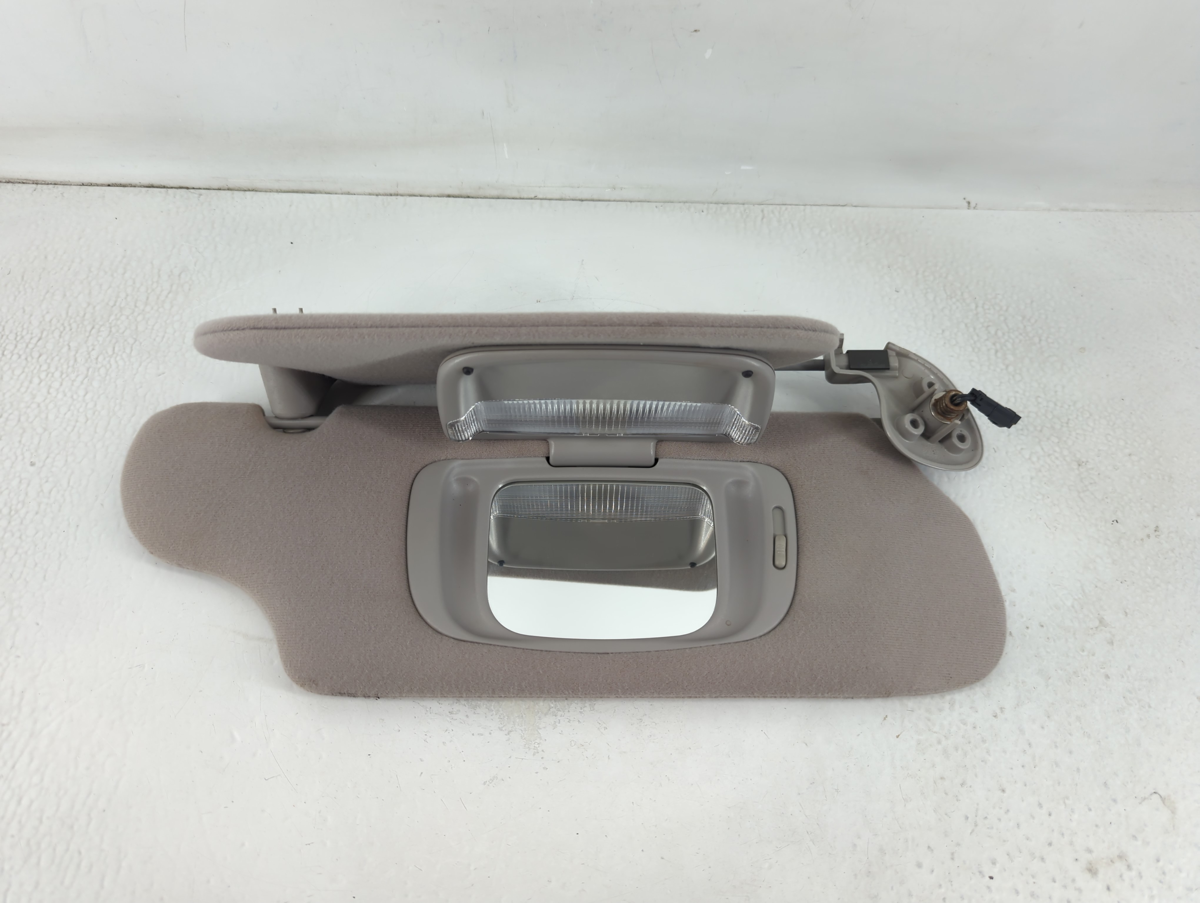2000-2003 Ford Taurus Passenger Sun Visor Mirror Right Sunvisor Grey 797837 - Oemusedautoparts1.com