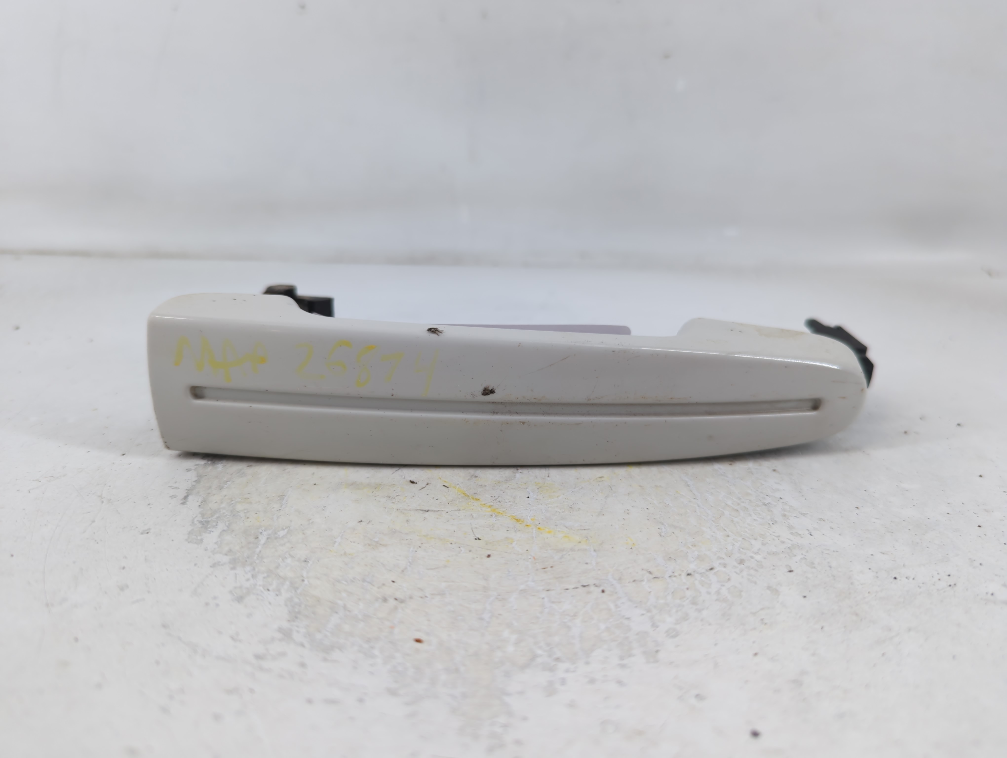 2010-2012 Ford Taurus Driver Rear Left Door Handle Exterior Assembly Grey 797864 - Oemusedautoparts1.com
