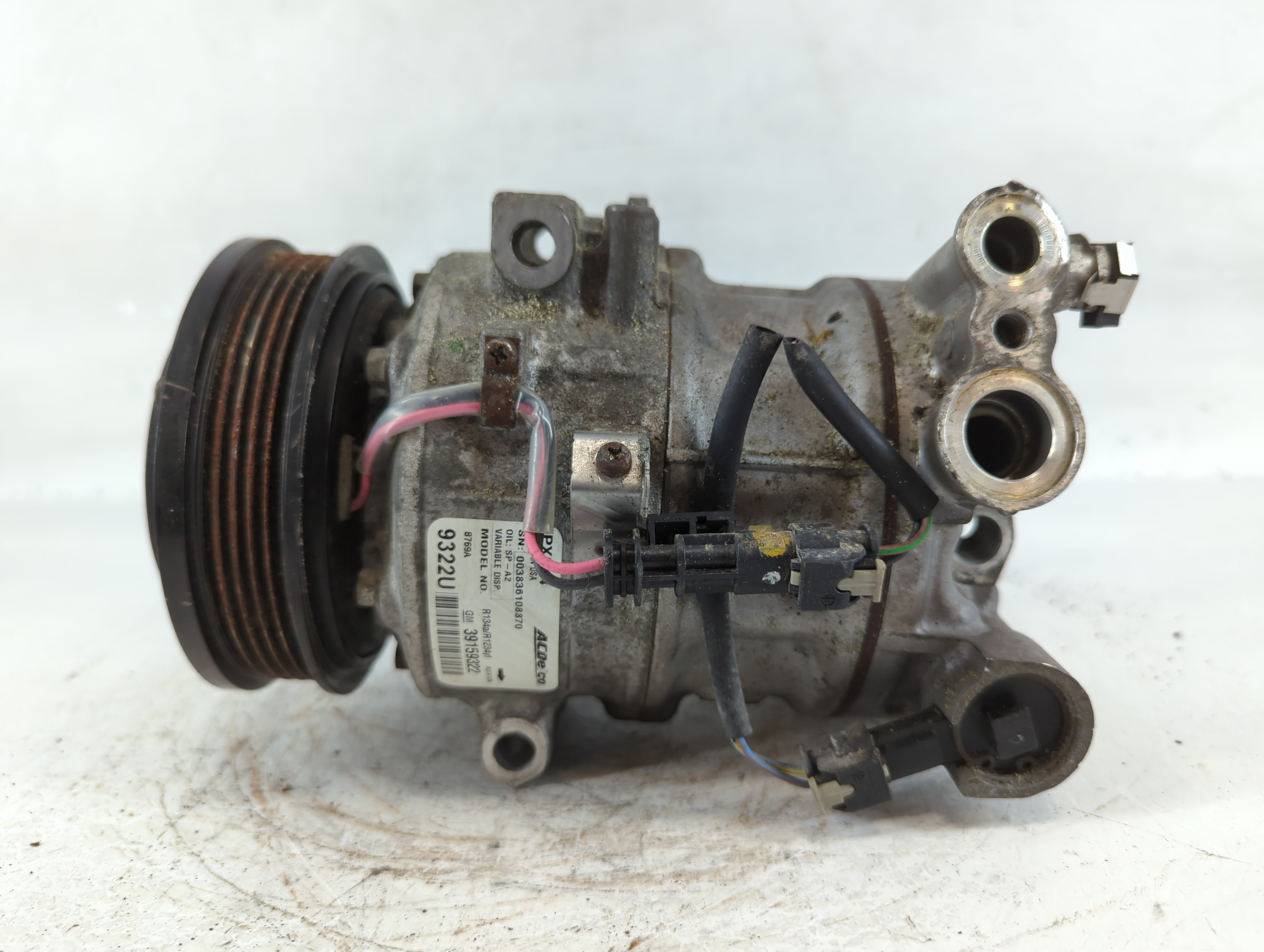 2019-2019 Chevrolet Cruze Air Conditioning A/c Ac Compressor Oem 797875 - Oemusedautoparts1.com