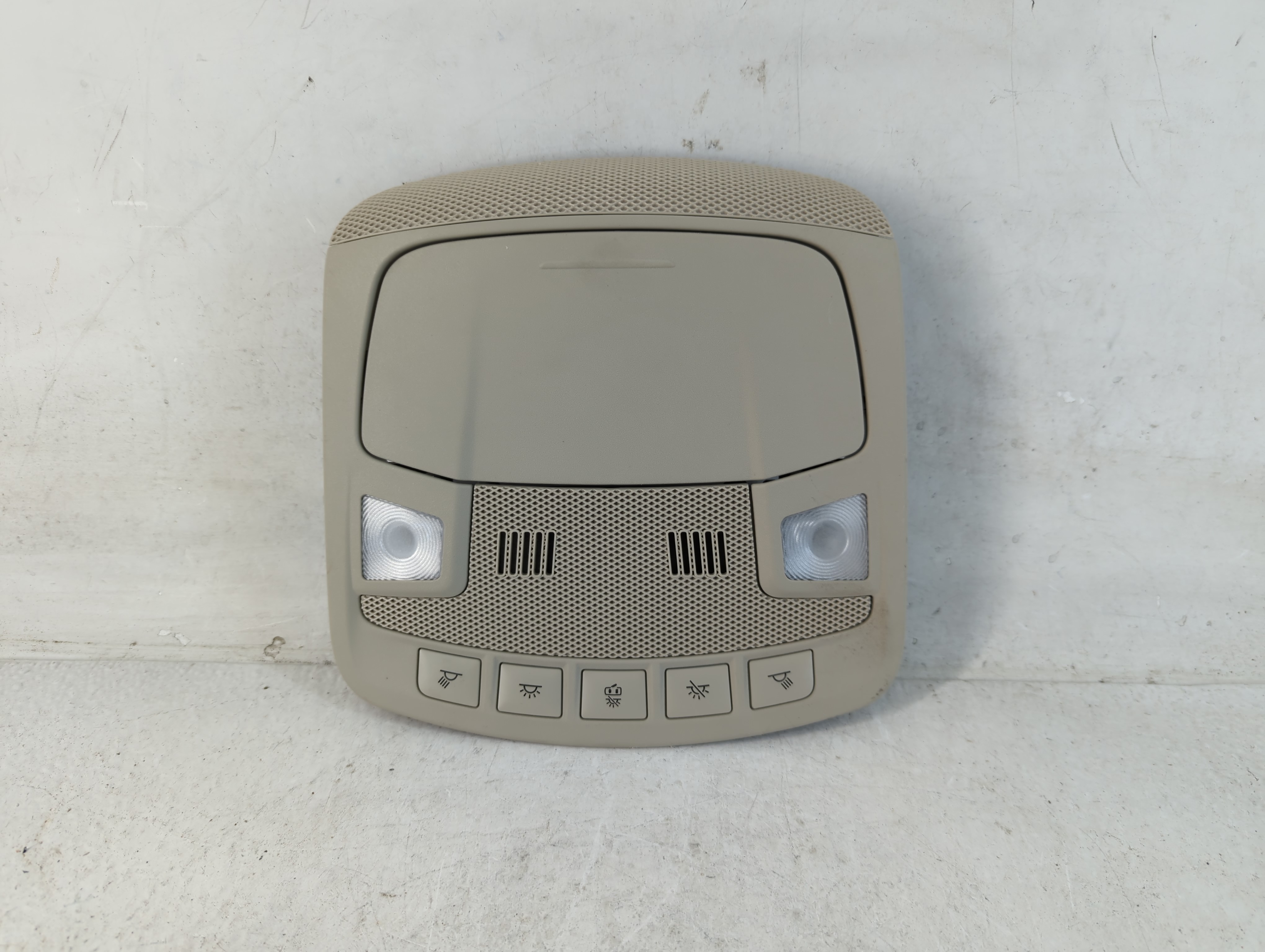 2017 Ford Fusion Overhead Roof Console 798162 - Oemusedautoparts1.com