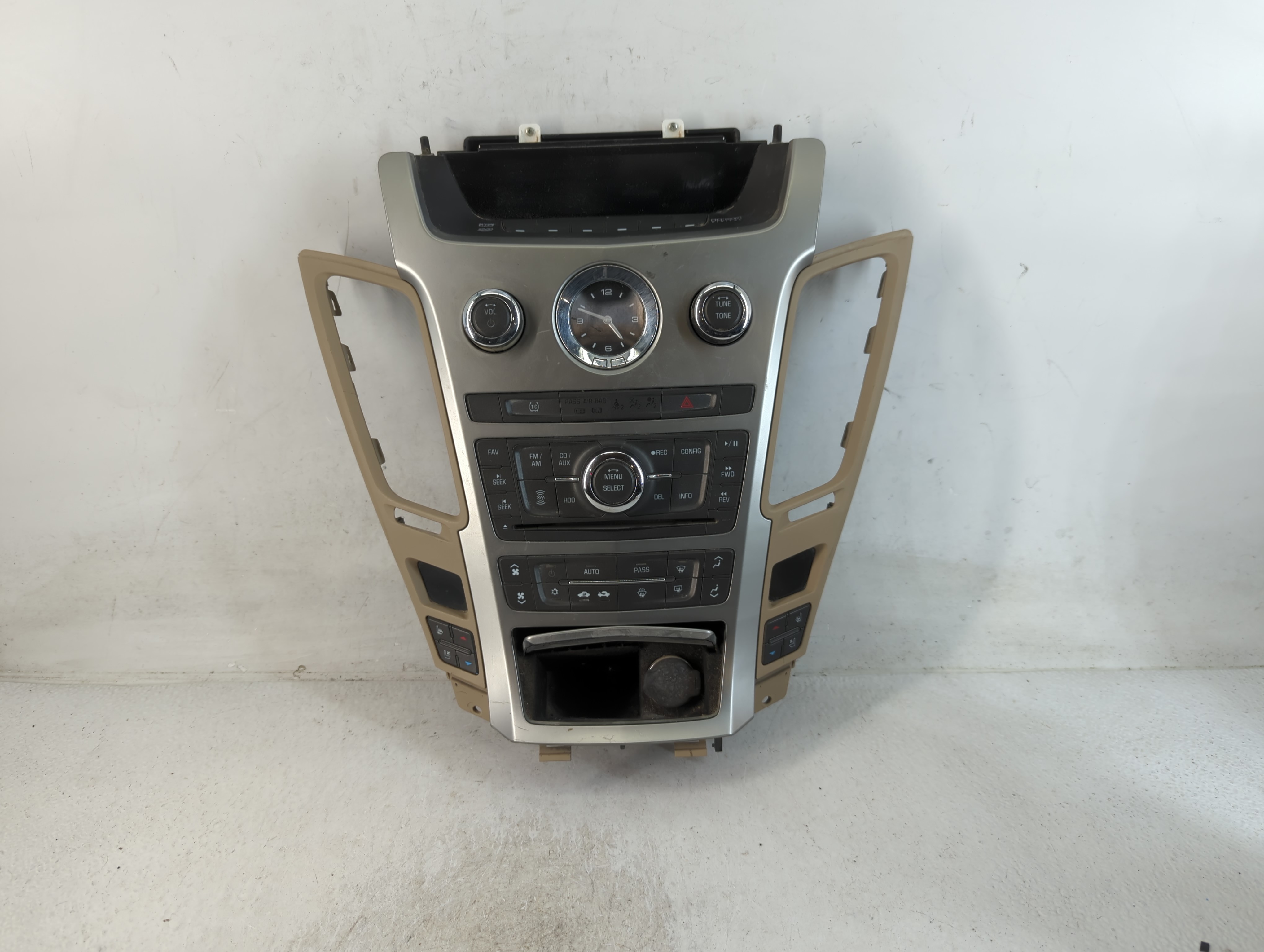 2008-2009 Cadillac Cts Am Fm Cd Player Radio Receiver 798248 - Oemusedautoparts1.com