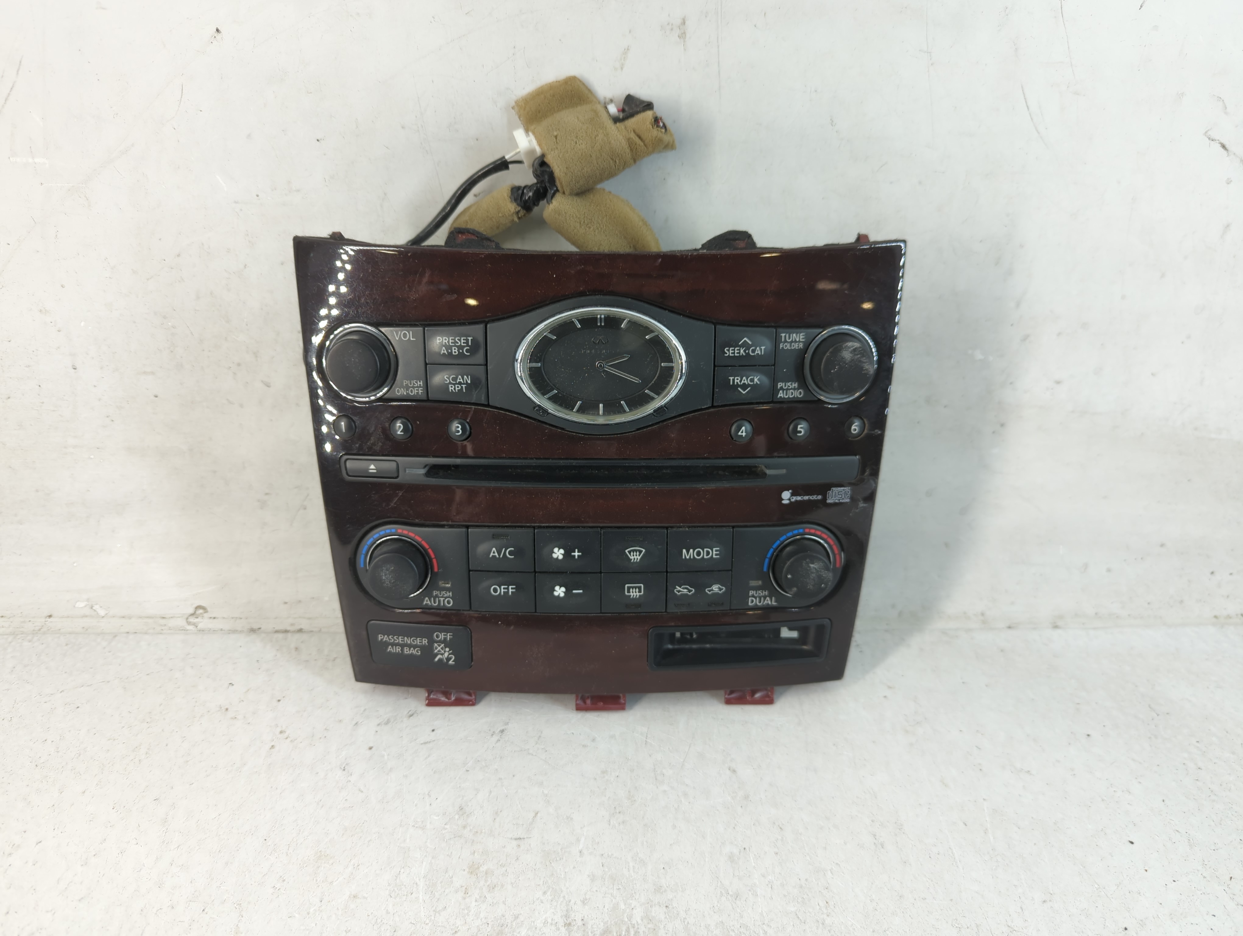 2008-2009 Infiniti Ex35 Ac Heater Climate Control 25391jk65b 798262 - Oemusedautoparts1.com