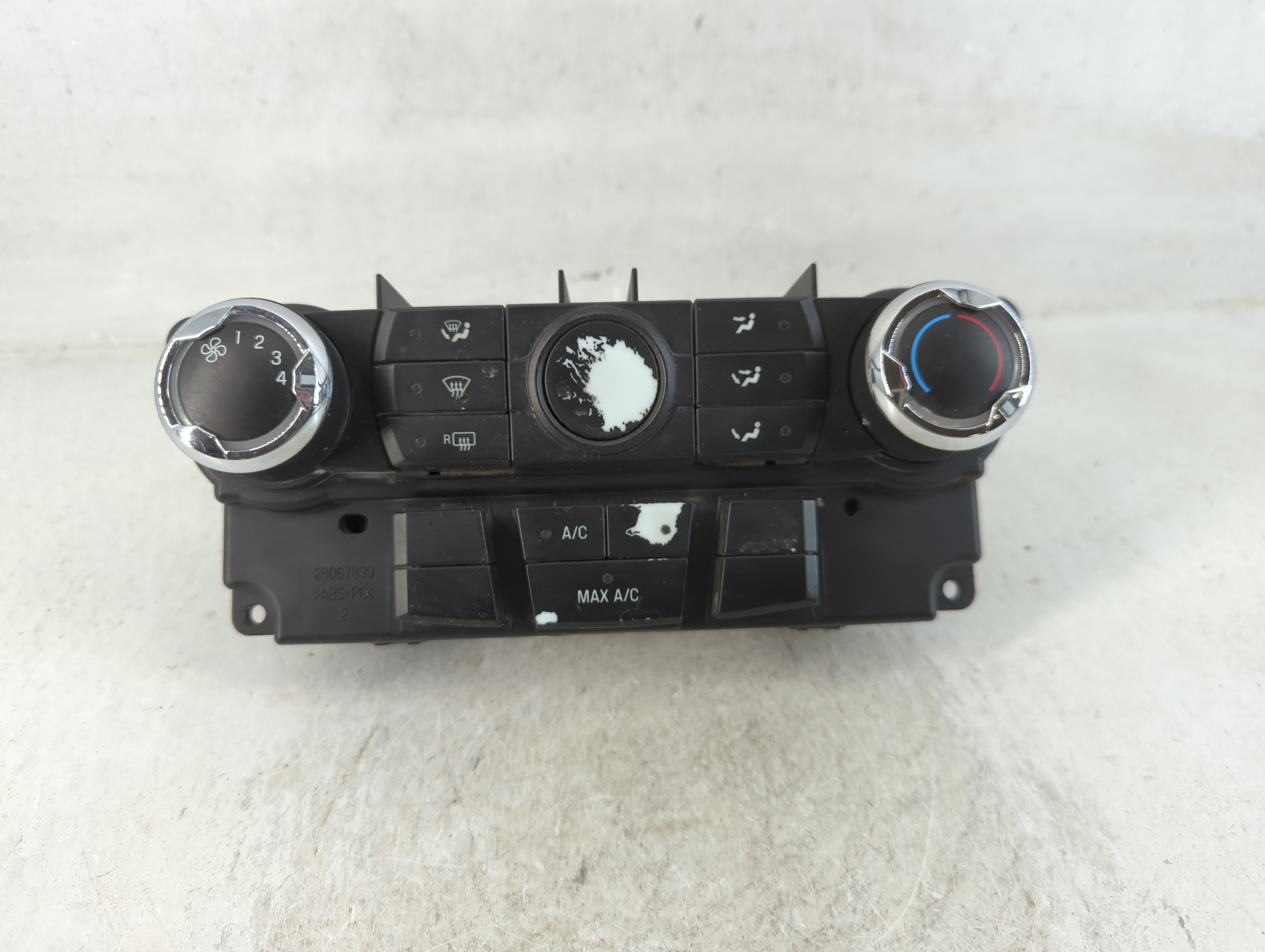 Picture of 2010-2012 Ford Fusion Ac Heater Climate Control 9e5h-19980-at 798263