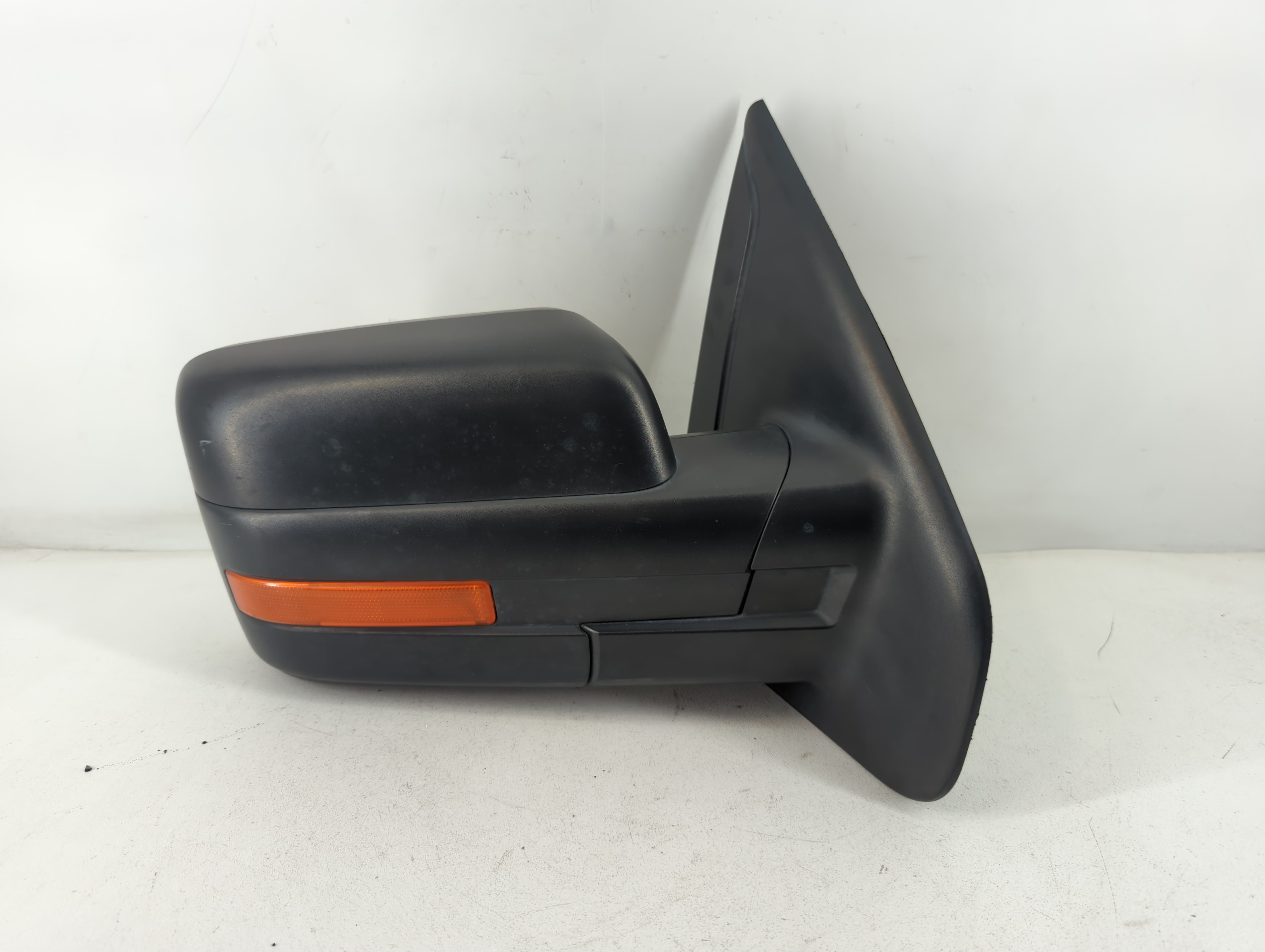 2009-2010 Ford F-150 Passenger Right Side View Power Door Mirror Black 798710 - Oemusedautoparts1.com