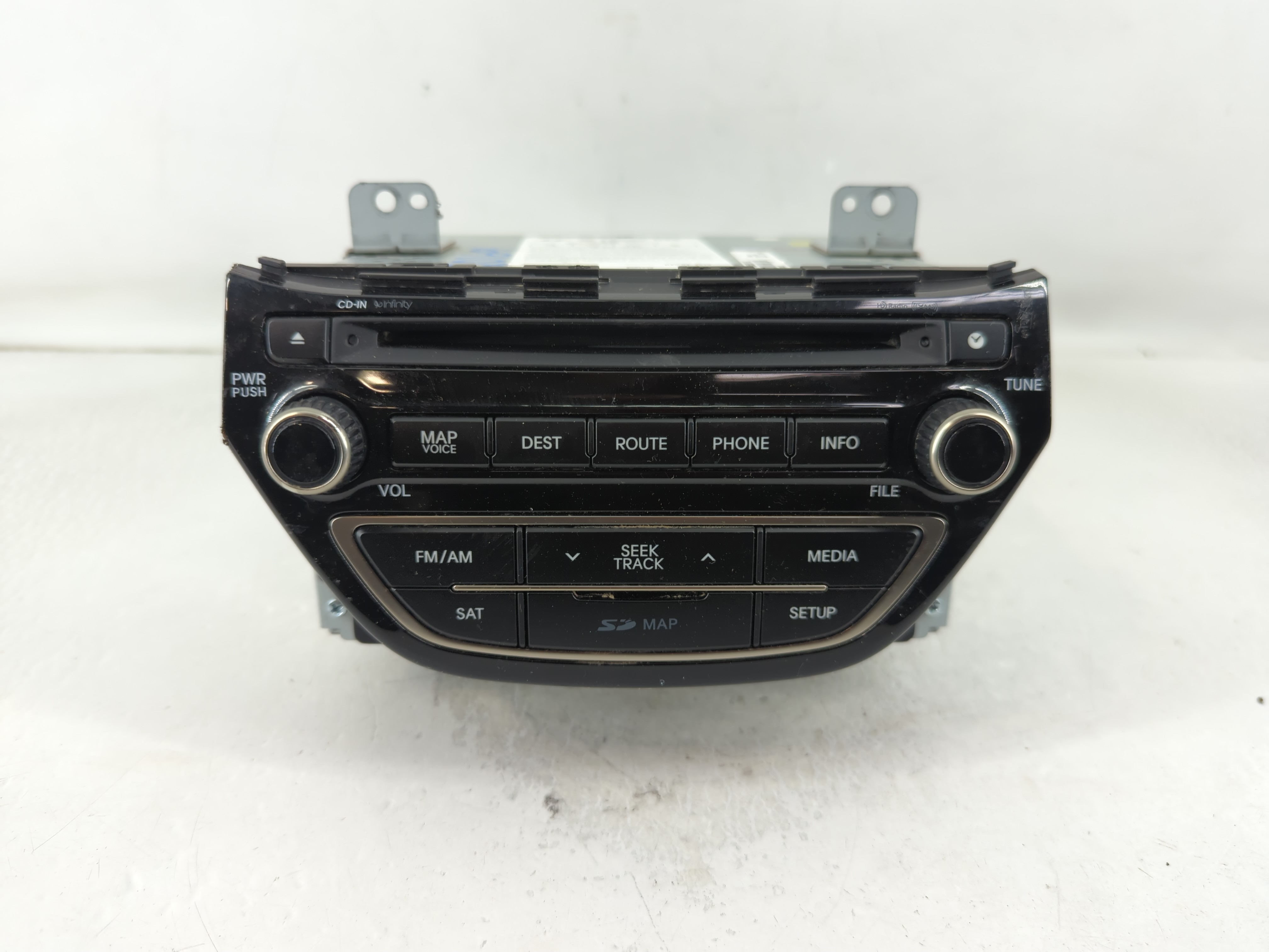 2014-2015 Hyundai Genesis Am Fm Cd Player Radio Receiver 799063 - Oemusedautoparts1.com