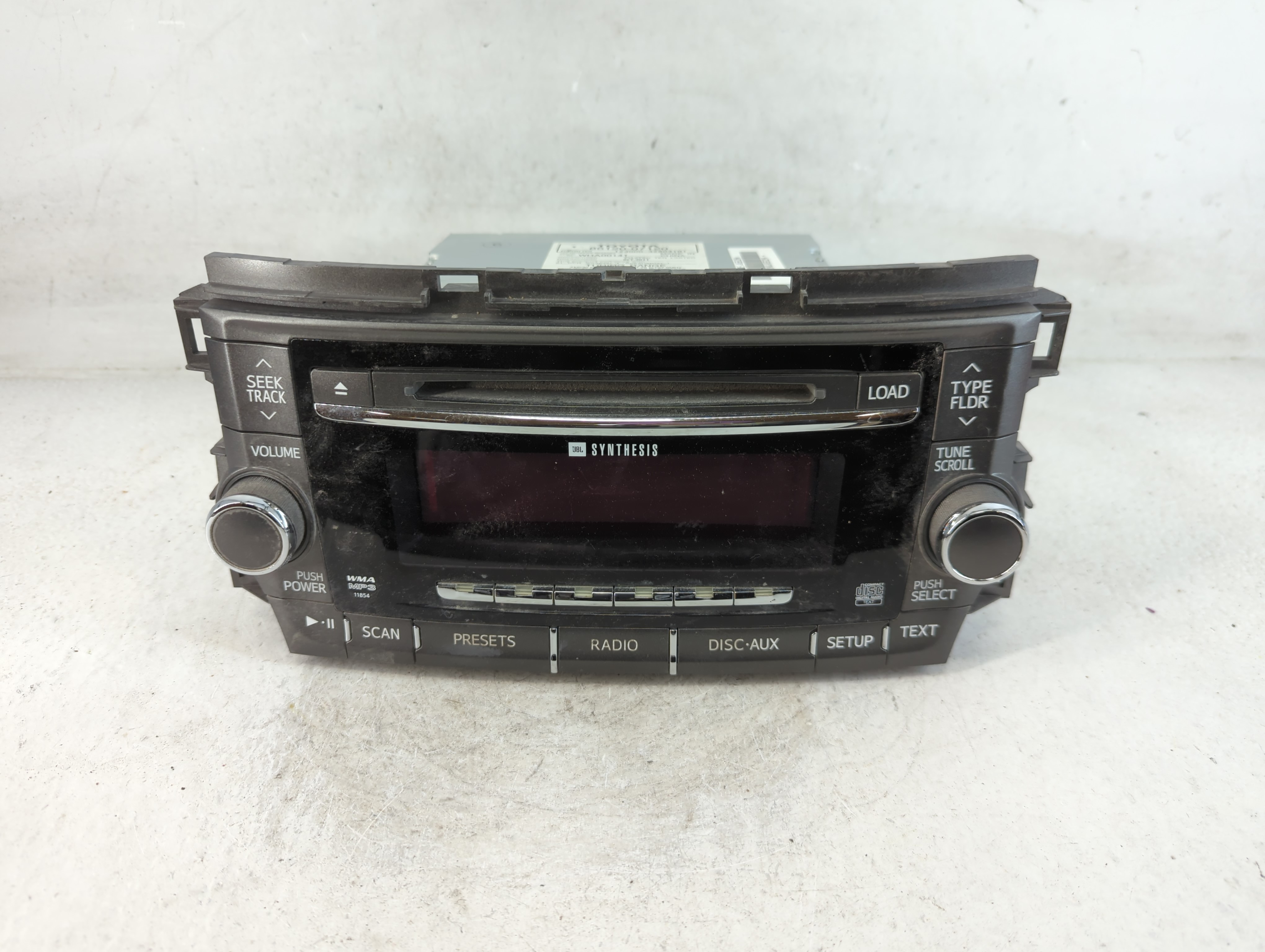 2011-2012 Toyota Avalon Am Fm Cd Player Radio Receiver 799088 - Oemusedautoparts1.com