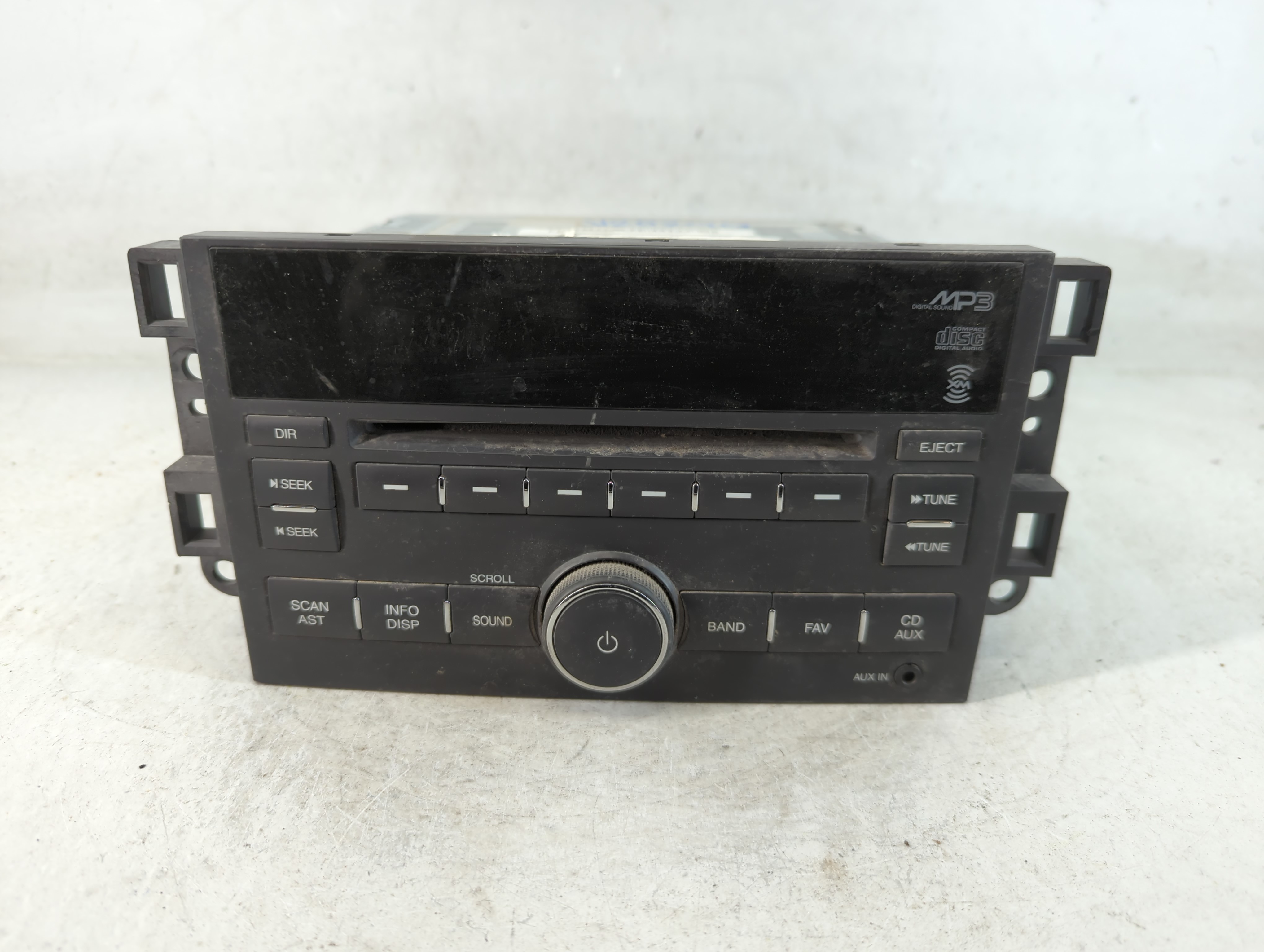 2010-2010 Chevrolet Aveo Am Fm Cd Player Radio Receiver 799135 - Oemusedautoparts1.com