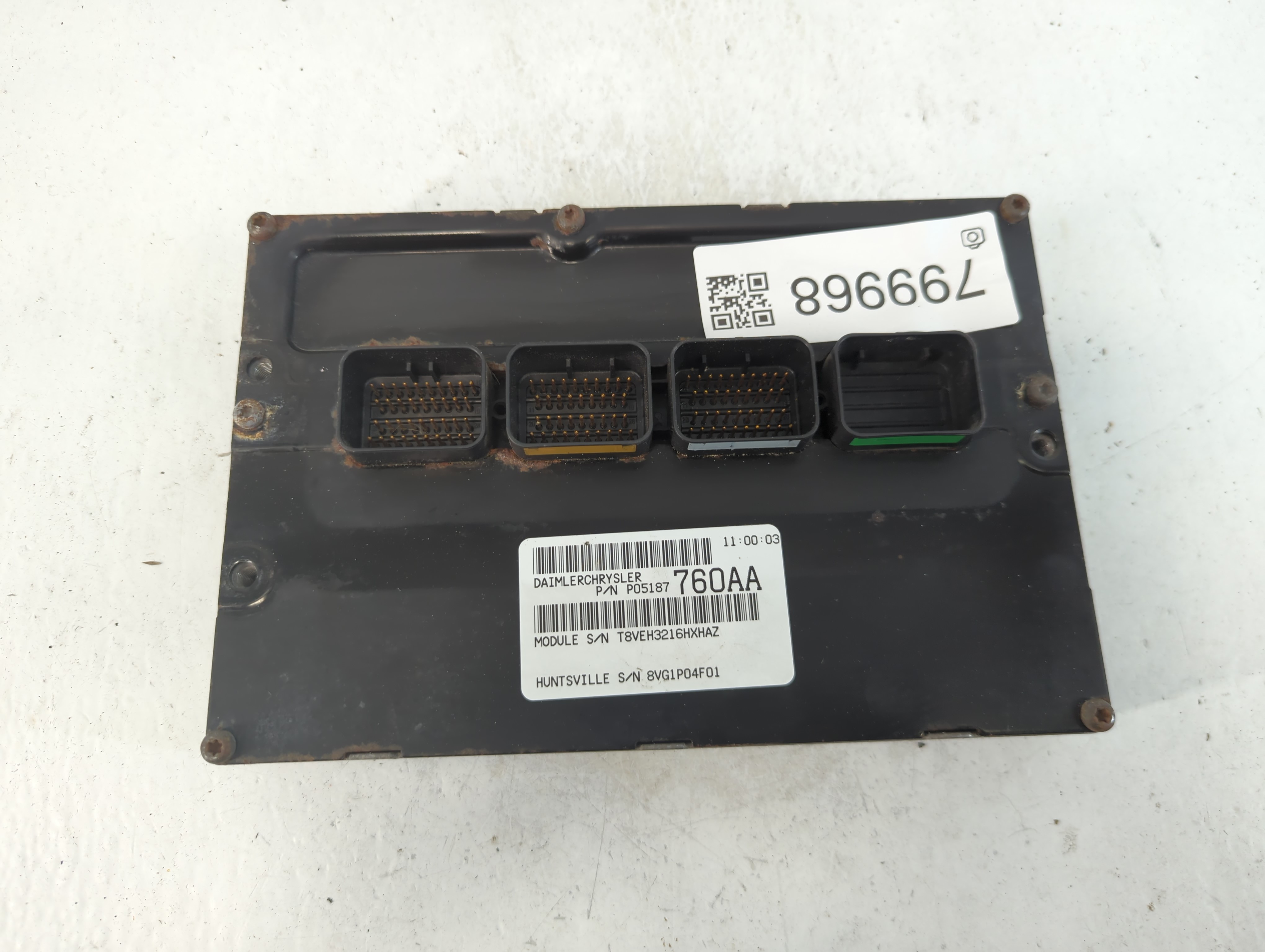 Picture of 2007-2009 Chrysler Pt Cruiser Engine Control Computer Ecu Pcm Ecm Pcu Oem 799968