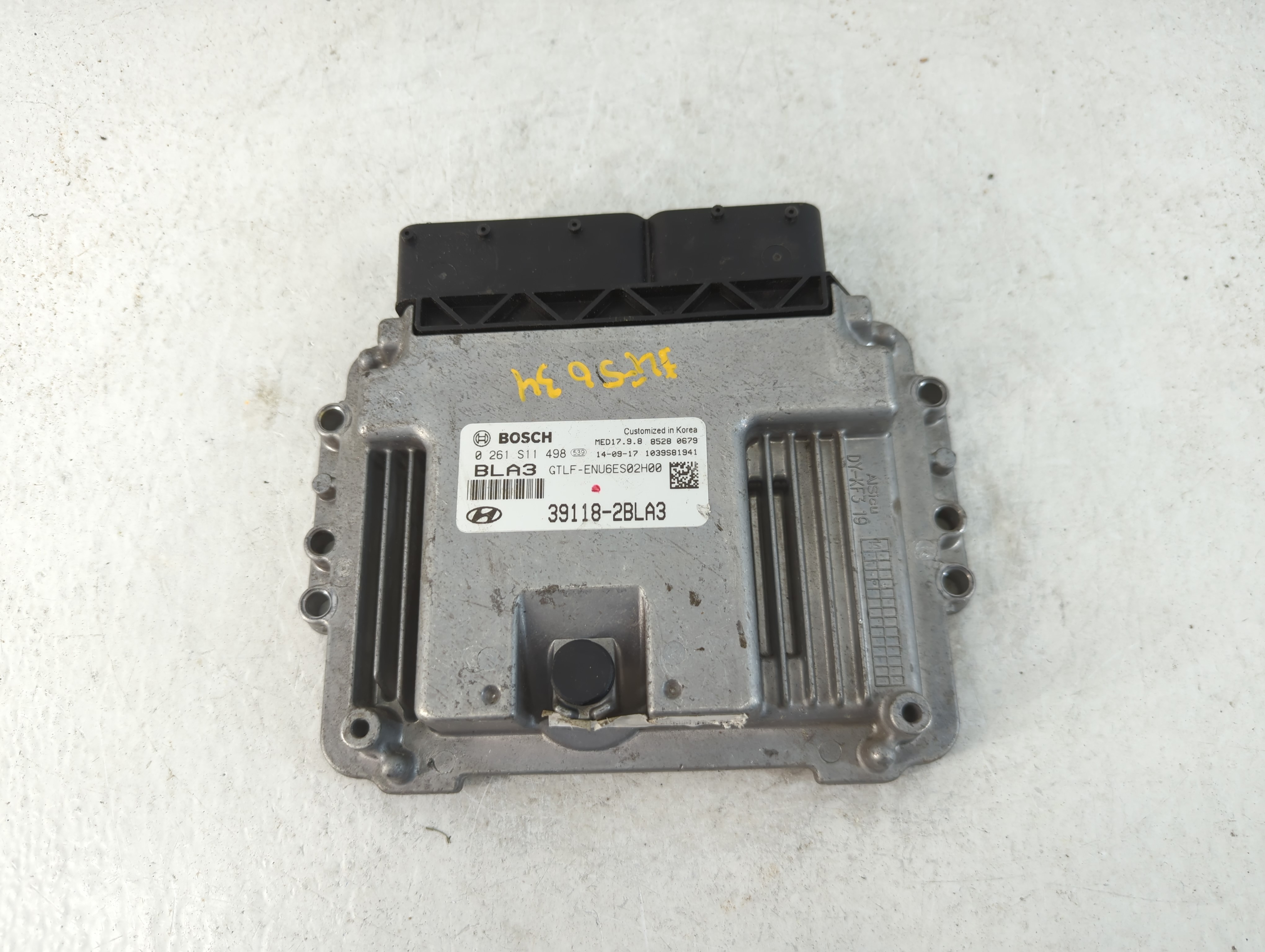 2016-2017 Hyundai Sonata Engine Control Computer Ecu Pcm Ecm Pcu Oem 801323 - Oemusedautoparts1.com