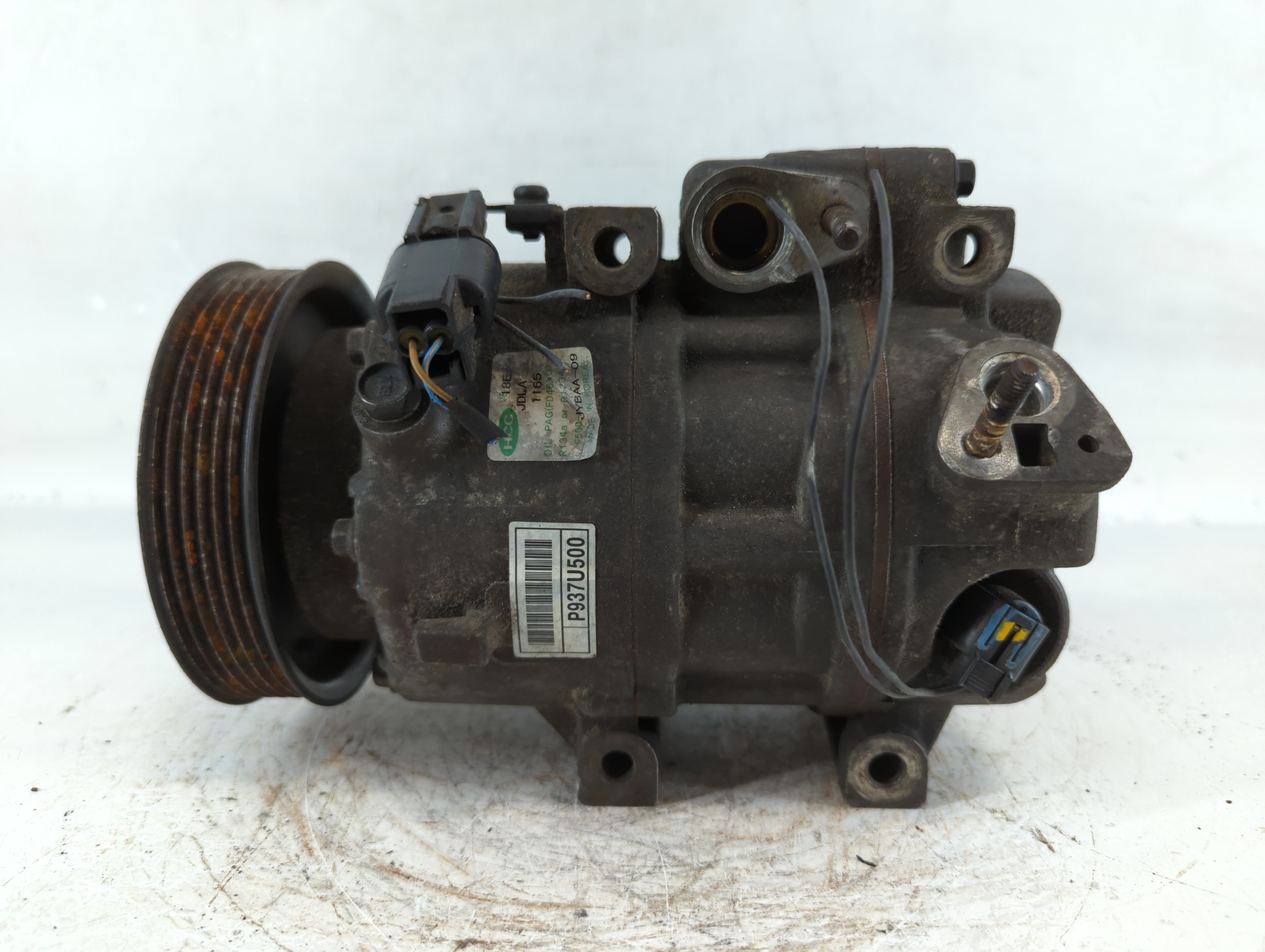 2014-2015 Kia Sorento Air Conditioning A/c Ac Compressor Oem 801353 - Oemusedautoparts1.com