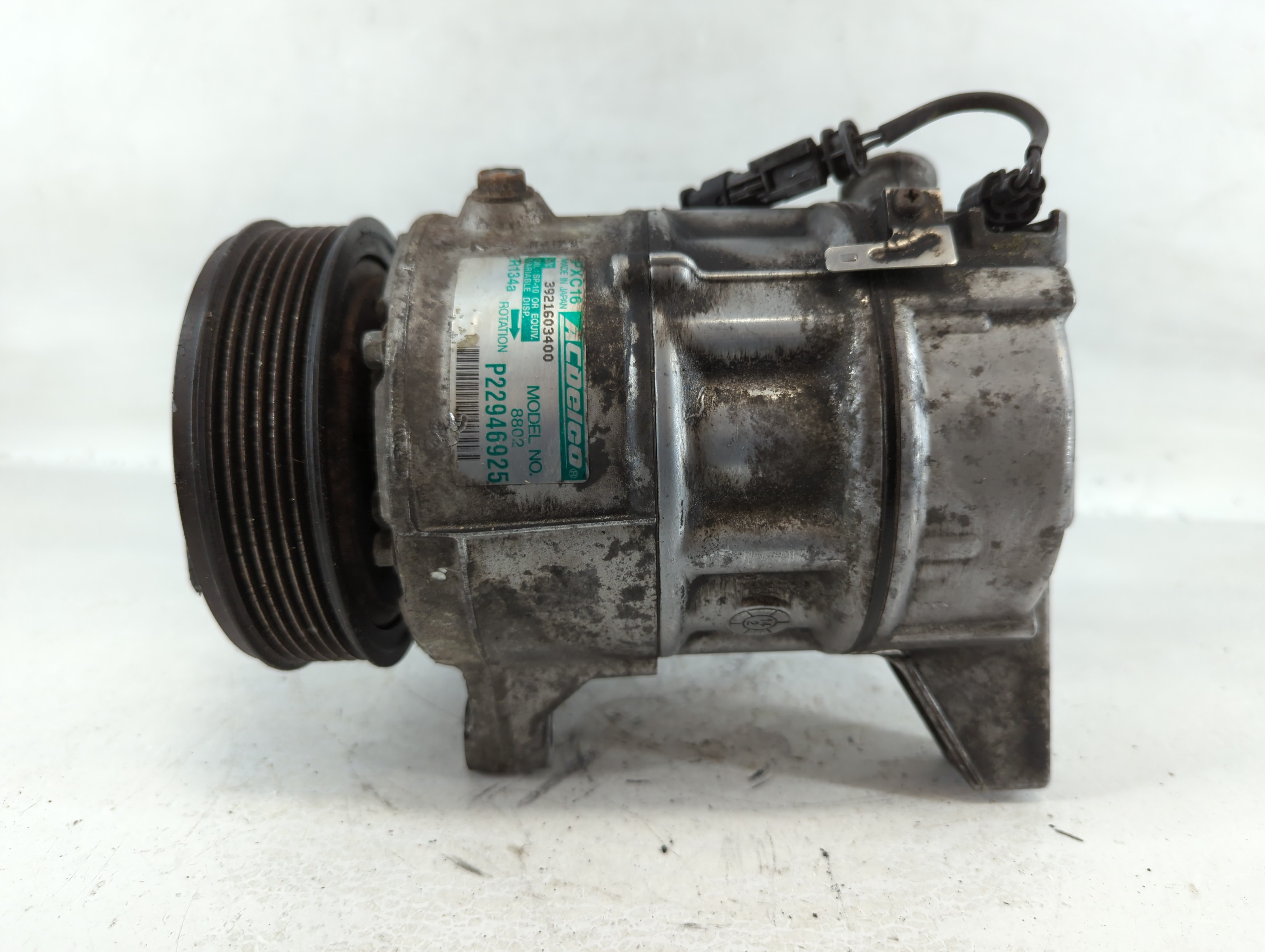 2012-2016 Cadillac Srx Air Conditioning A/c Ac Compressor Oem 801435 - Oemusedautoparts1.com