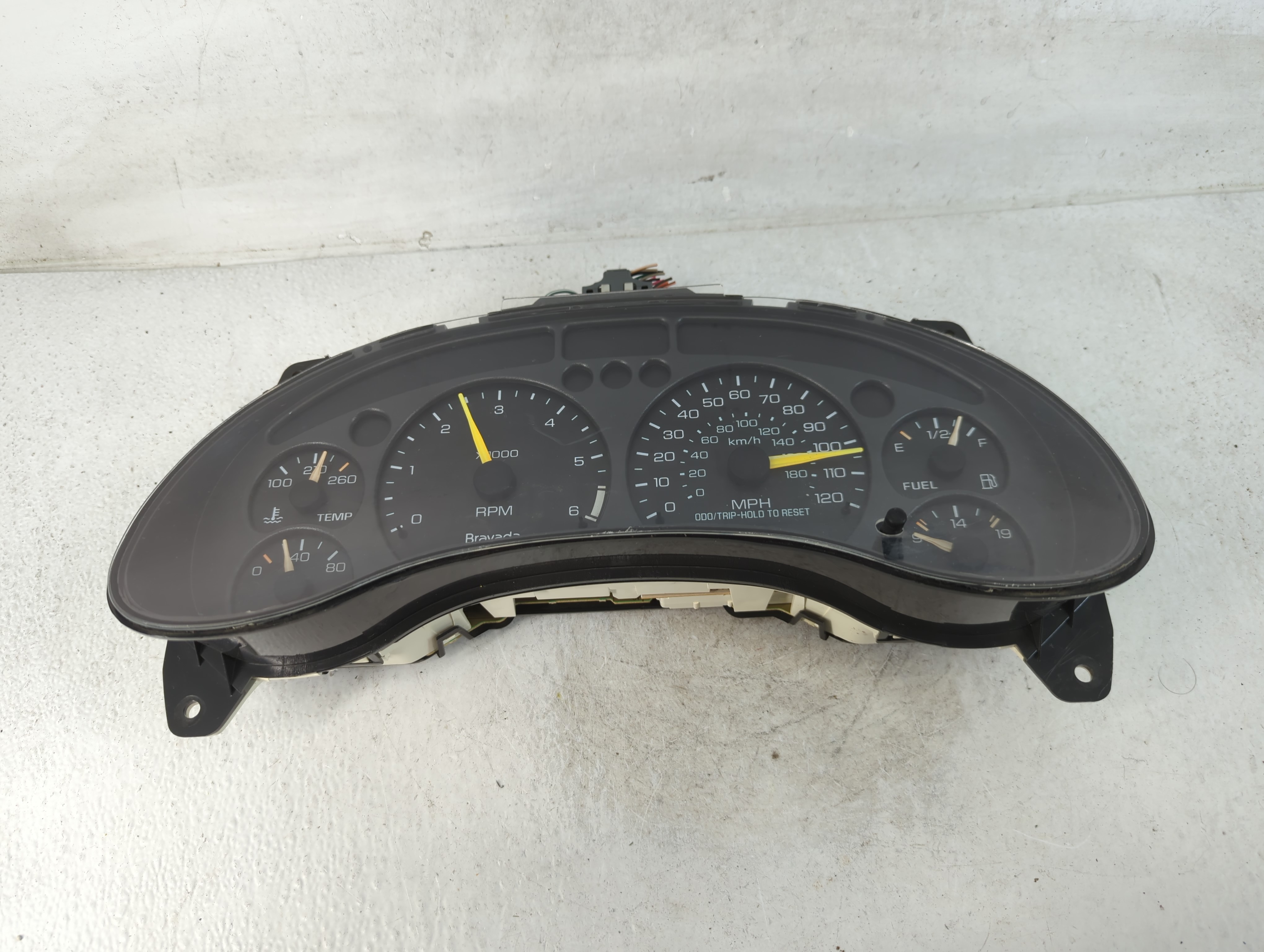 Oldsmobile Bravado Speedometer Instrument Cluster Gauges 801459 - Oemusedautoparts1.com