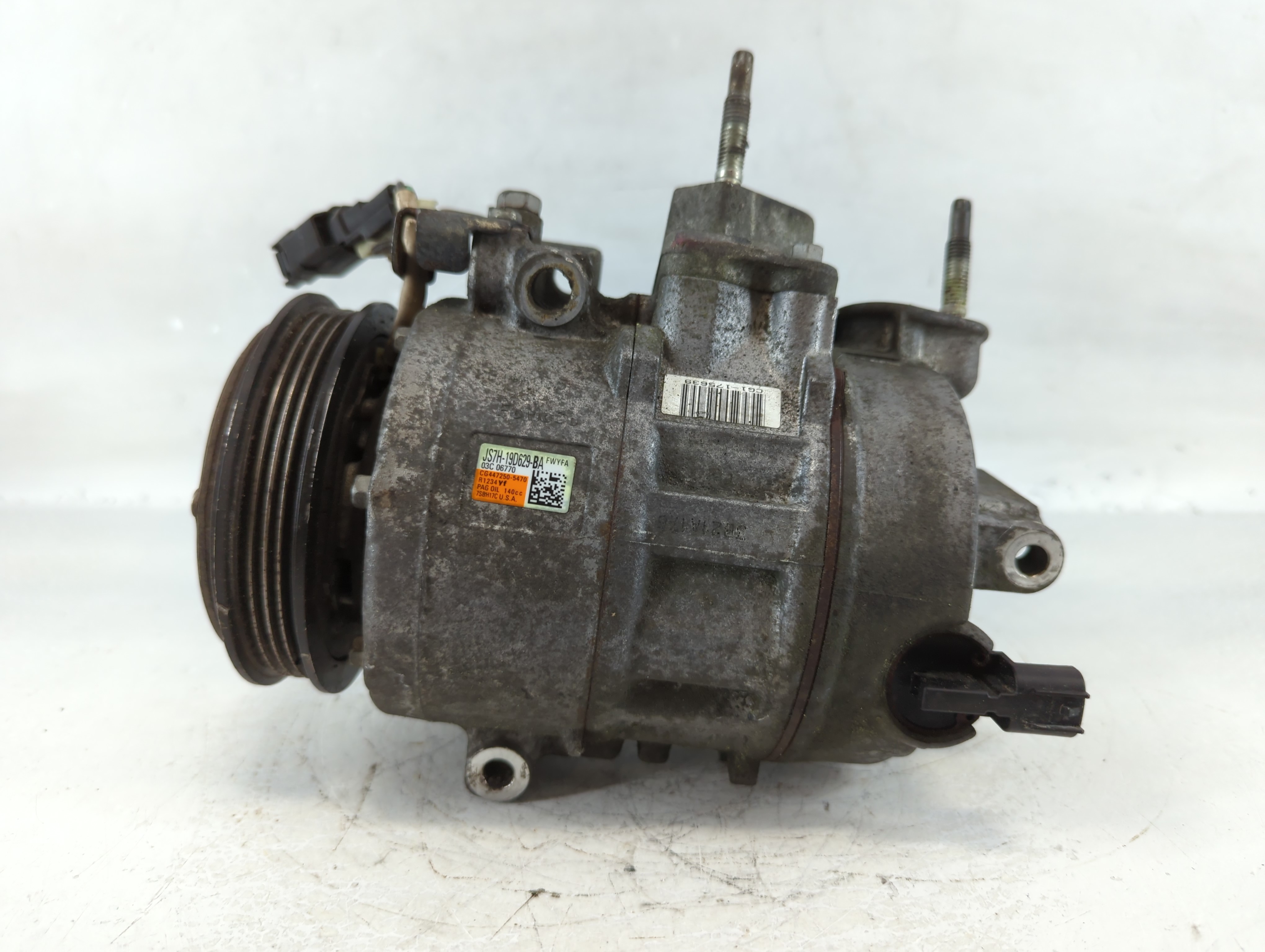 2017-2020 Lincoln Mkz Air Conditioning A/c Ac Compressor Oem 801477 - Oemusedautoparts1.com
