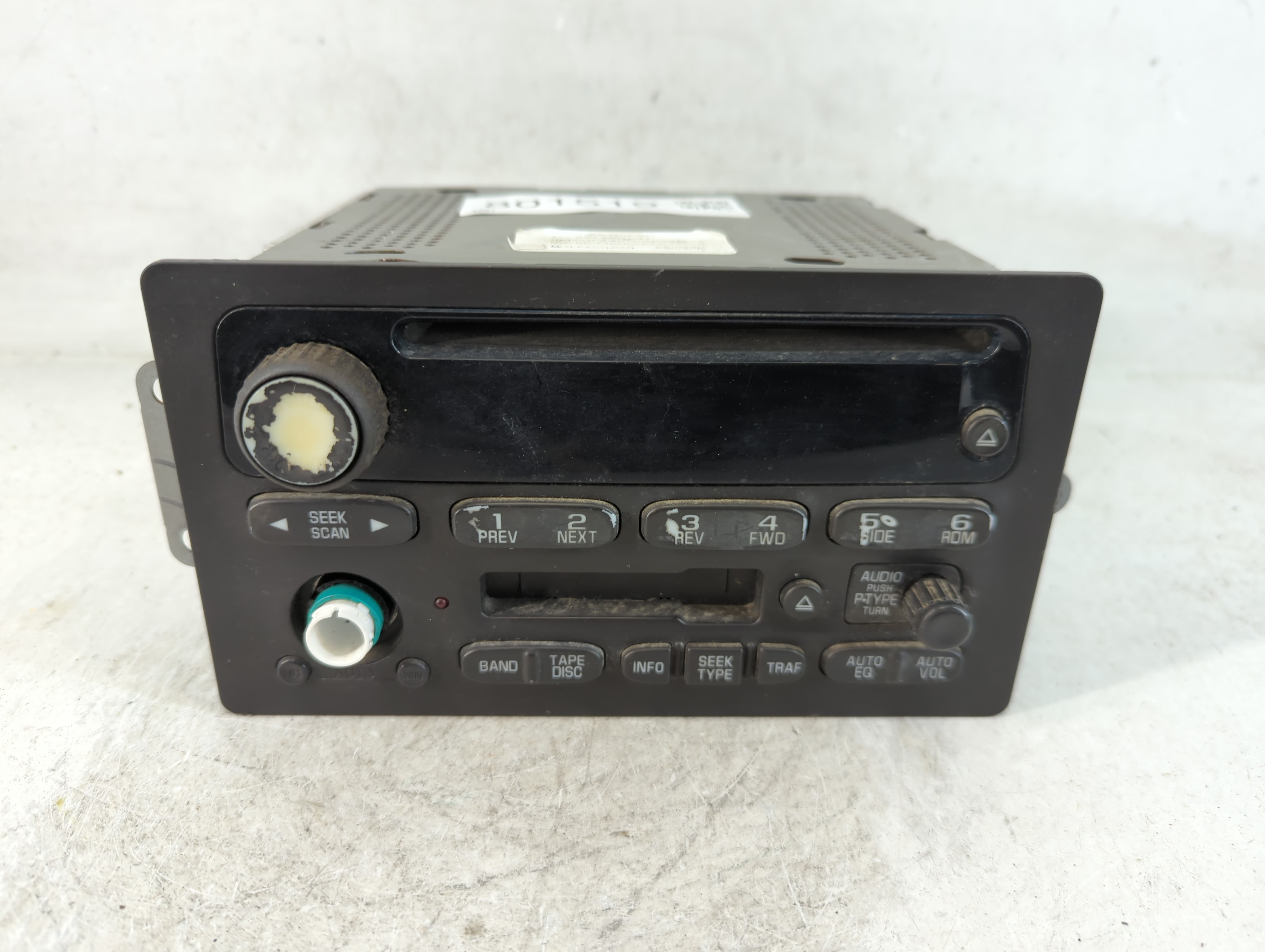 2003-2005 Cadillac Escalade Esv Am Fm Cd Player Radio Receiver 801519 - Oemusedautoparts1.com