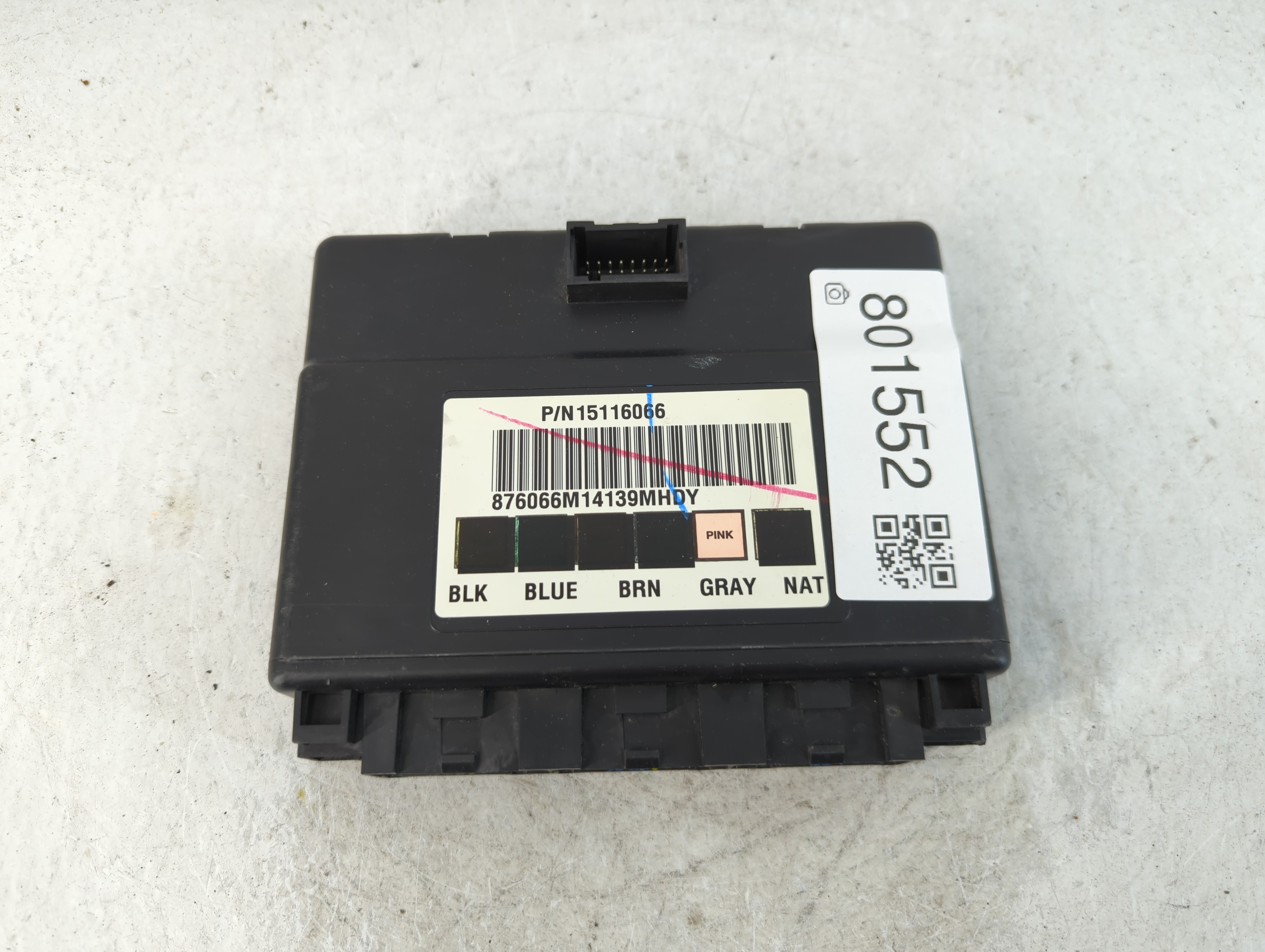 Hummer H3 Body Control Module Bcm Inner Cabin Fuse Box 15116066 801552 - Oemusedautoparts1.com