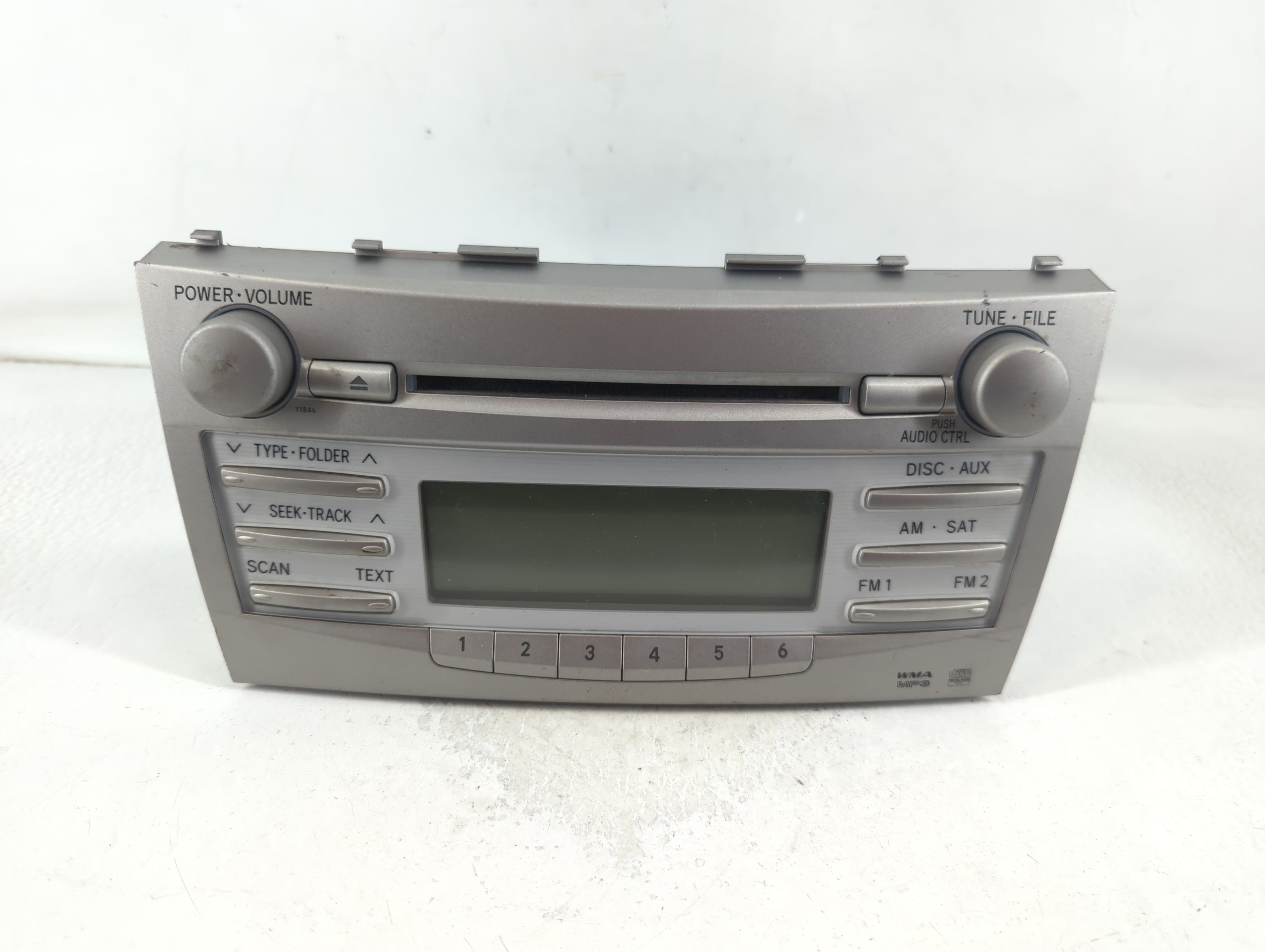 2010-2011 Toyota Camry Am Fm Cd Player Radio Receiver 801916 - Oemusedautoparts1.com