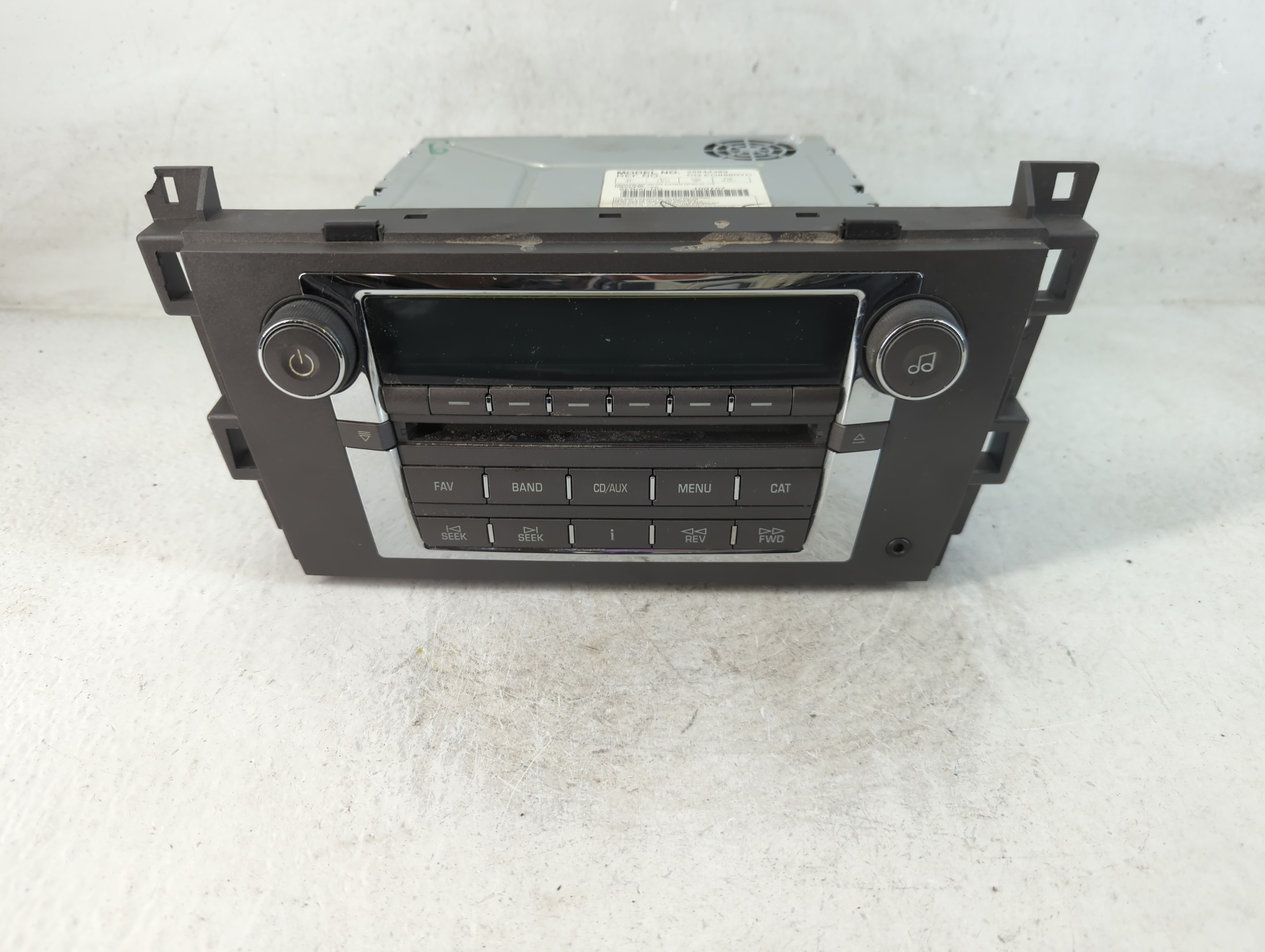 2008-2009 Cadillac Srx Am Fm Cd Player Radio Receiver 801954 - Oemusedautoparts1.com