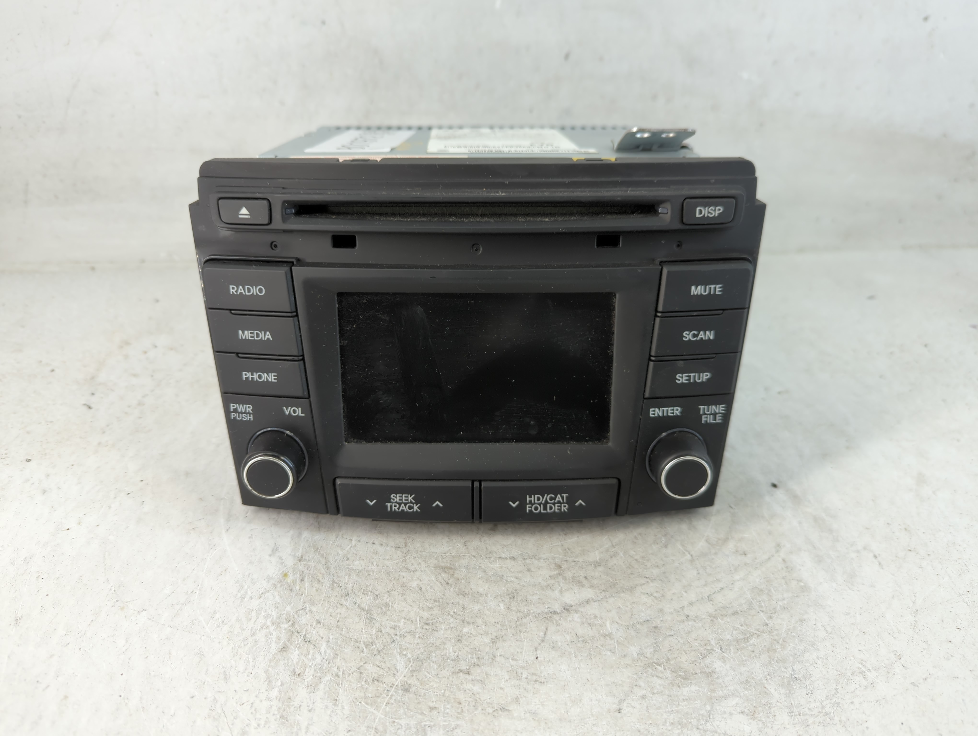 2014-2015 Hyundai Sonata Am Fm Cd Player Radio Receiver 801972 - Oemusedautoparts1.com