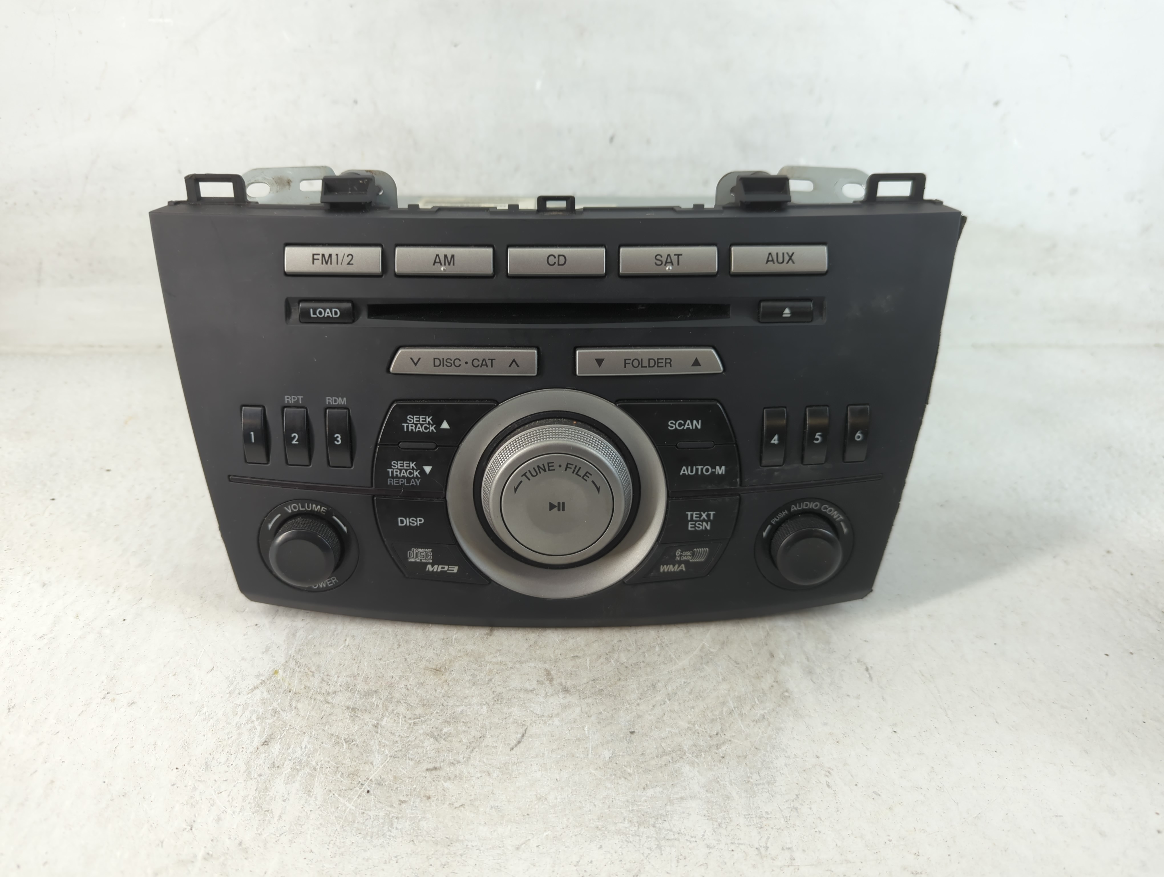 2011-2011 Mazda 3 Am Fm Cd Player Radio Receiver 801995 - Oemusedautoparts1.com