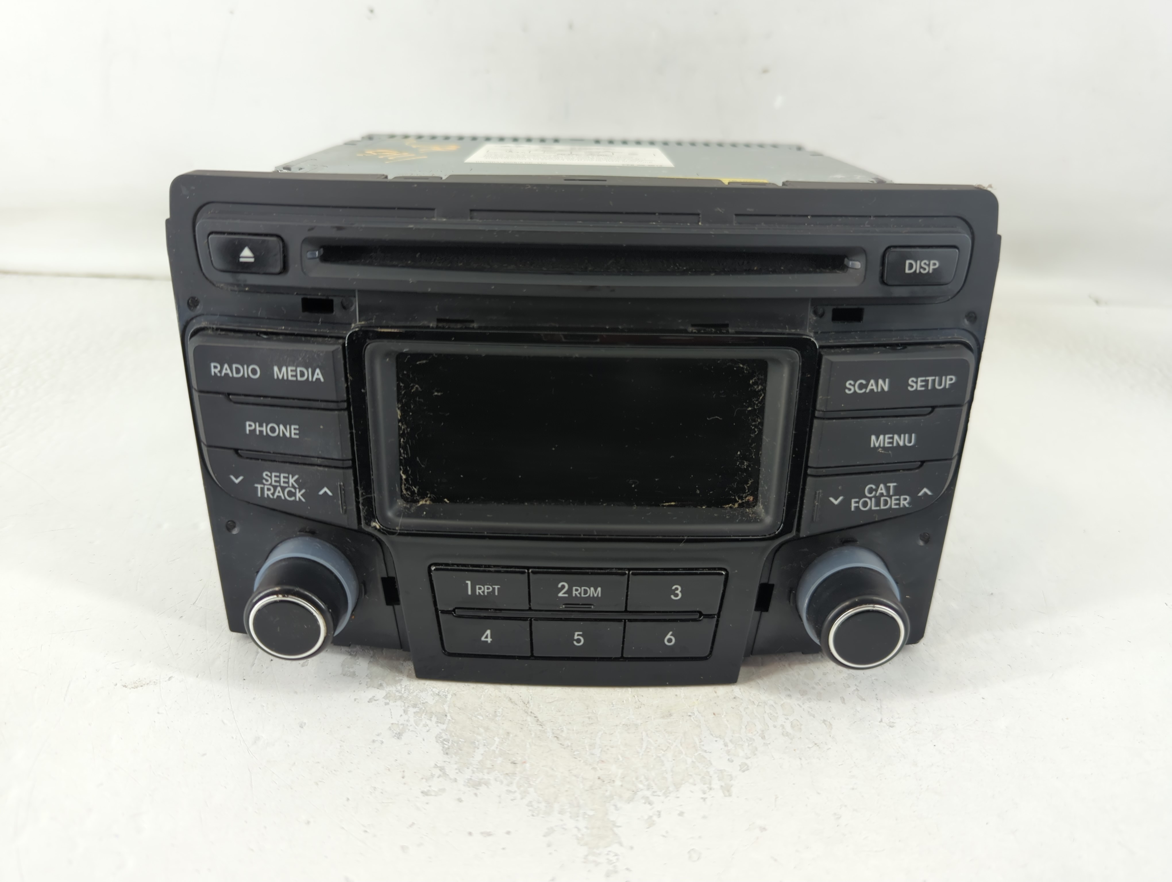 2013-2014 Hyundai Sonata Am Fm Cd Player Radio Receiver 802217 - Oemusedautoparts1.com