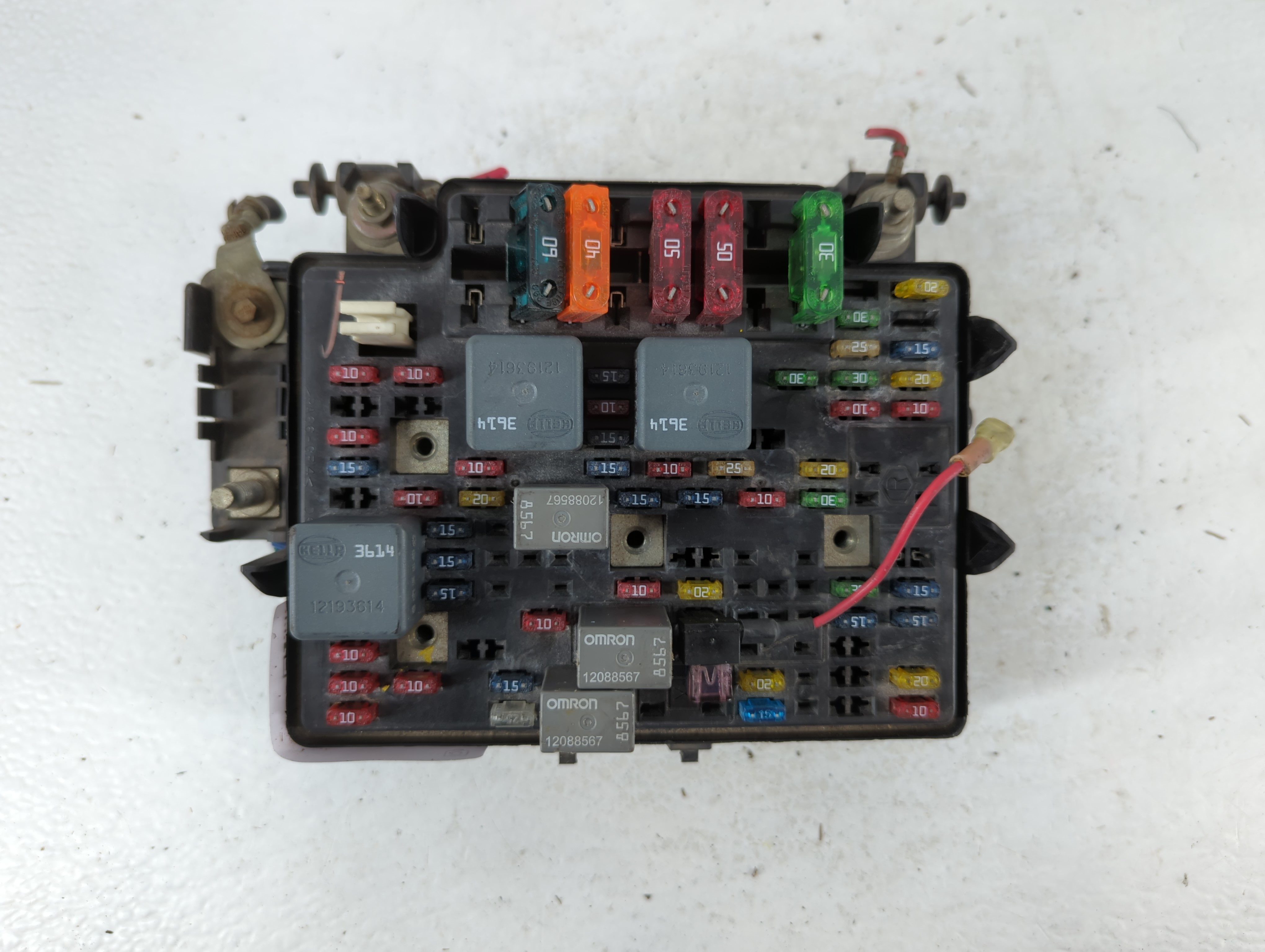 2000-2002 Chevrolet Silverado 1500 Fusebox Fuse Box Relay Module 803332 - Oemusedautoparts1.com