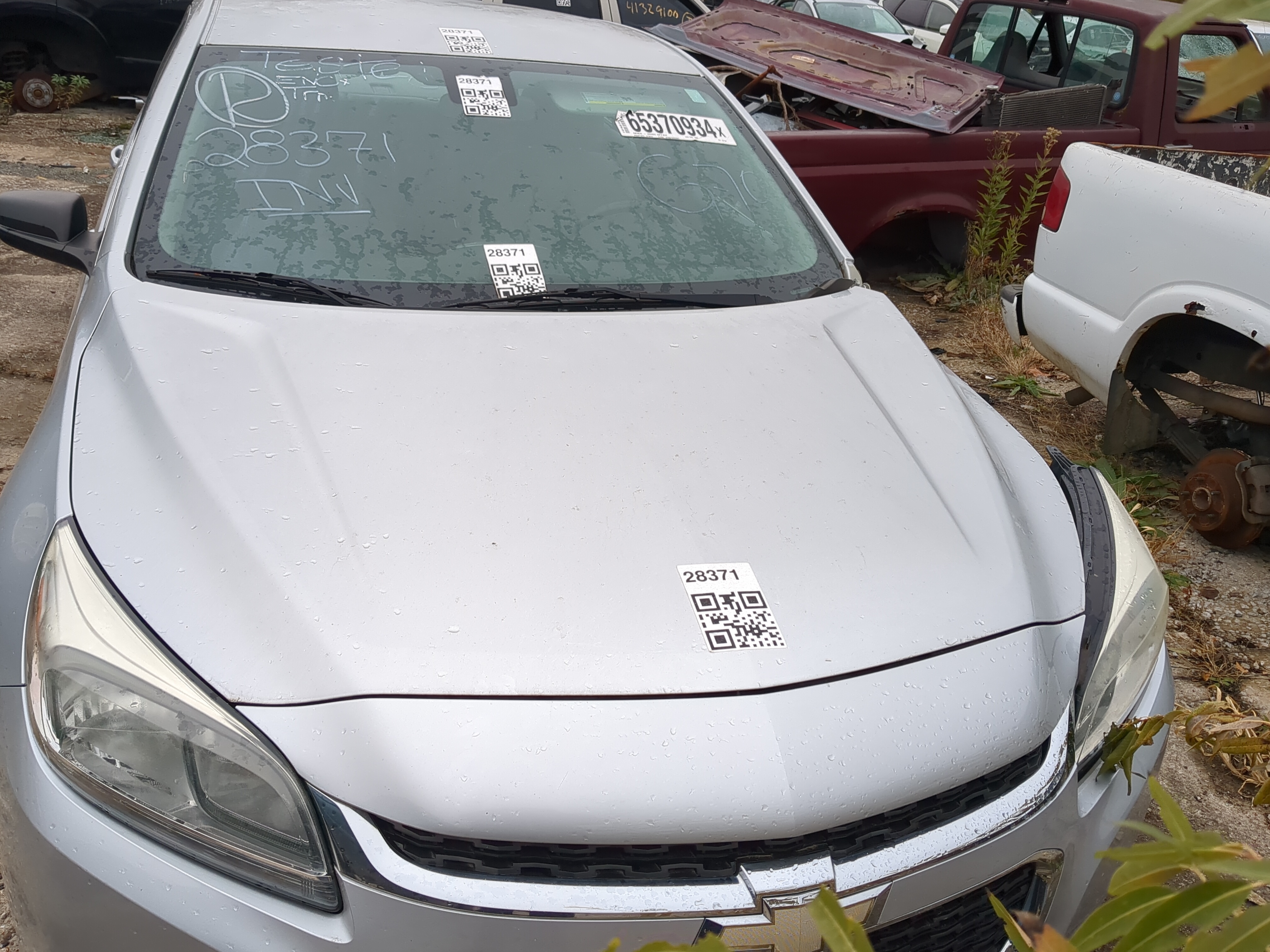 2016 Chevrolet Malibu Hood Oem 803667 - Oemusedautoparts1.com