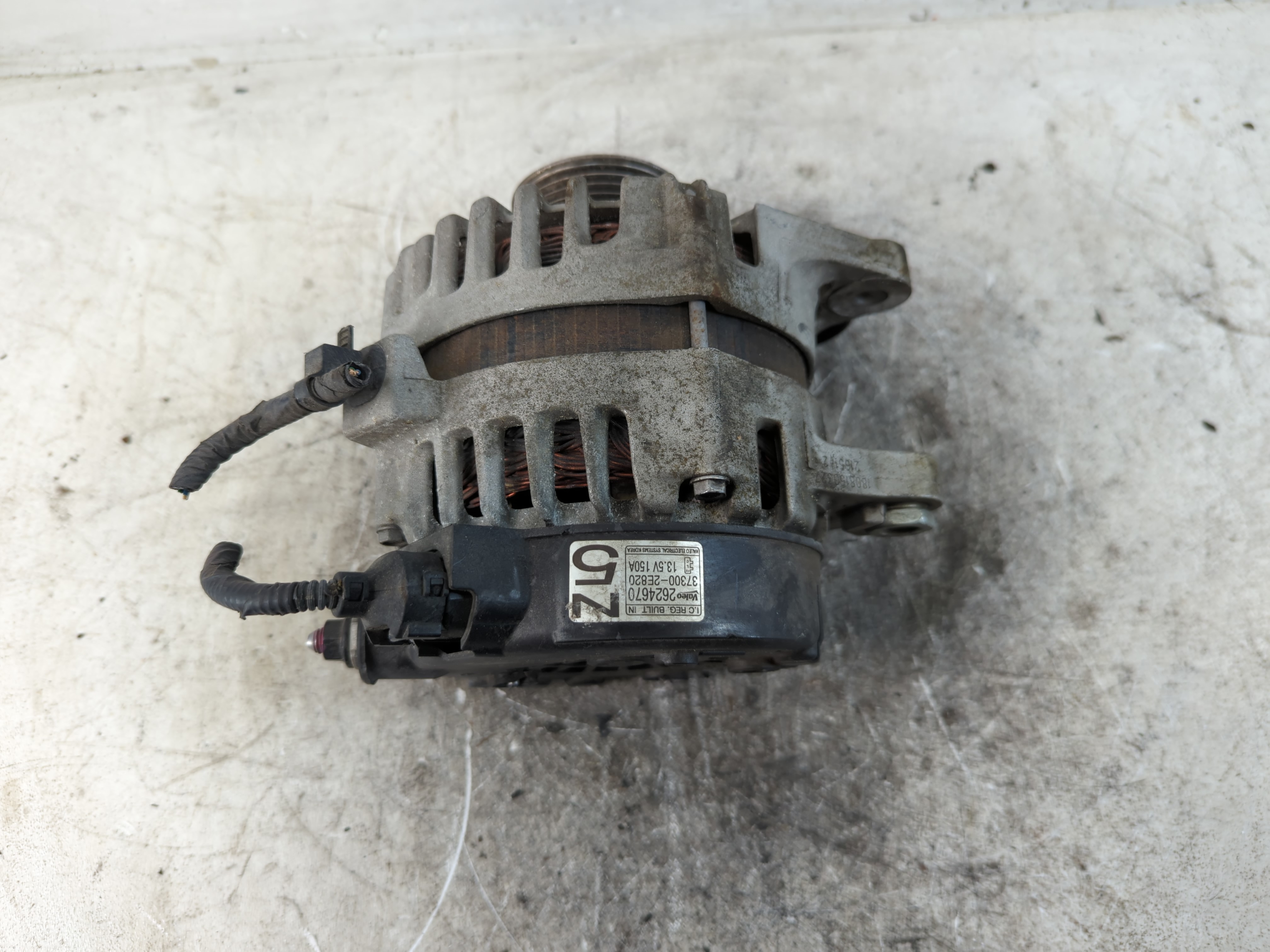 2016 Hyundai Tucson Alternator Generator Charging Assembly Engine Oem 803754 - Oemusedautoparts1.com
