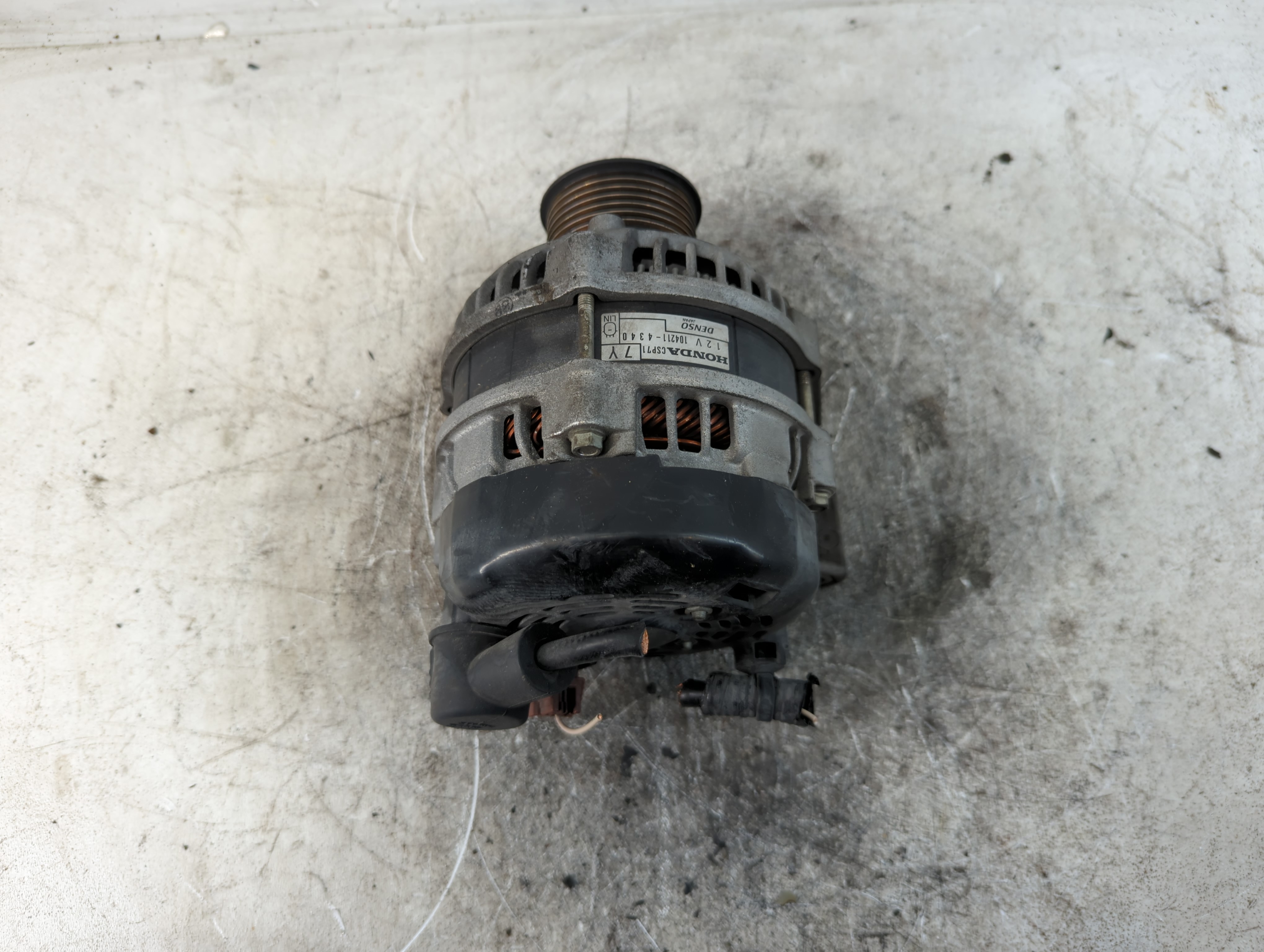 2018-2022 Honda Accord Alternator Generator Charging Assembly Engine Oem 803950 - Oemusedautoparts1.com