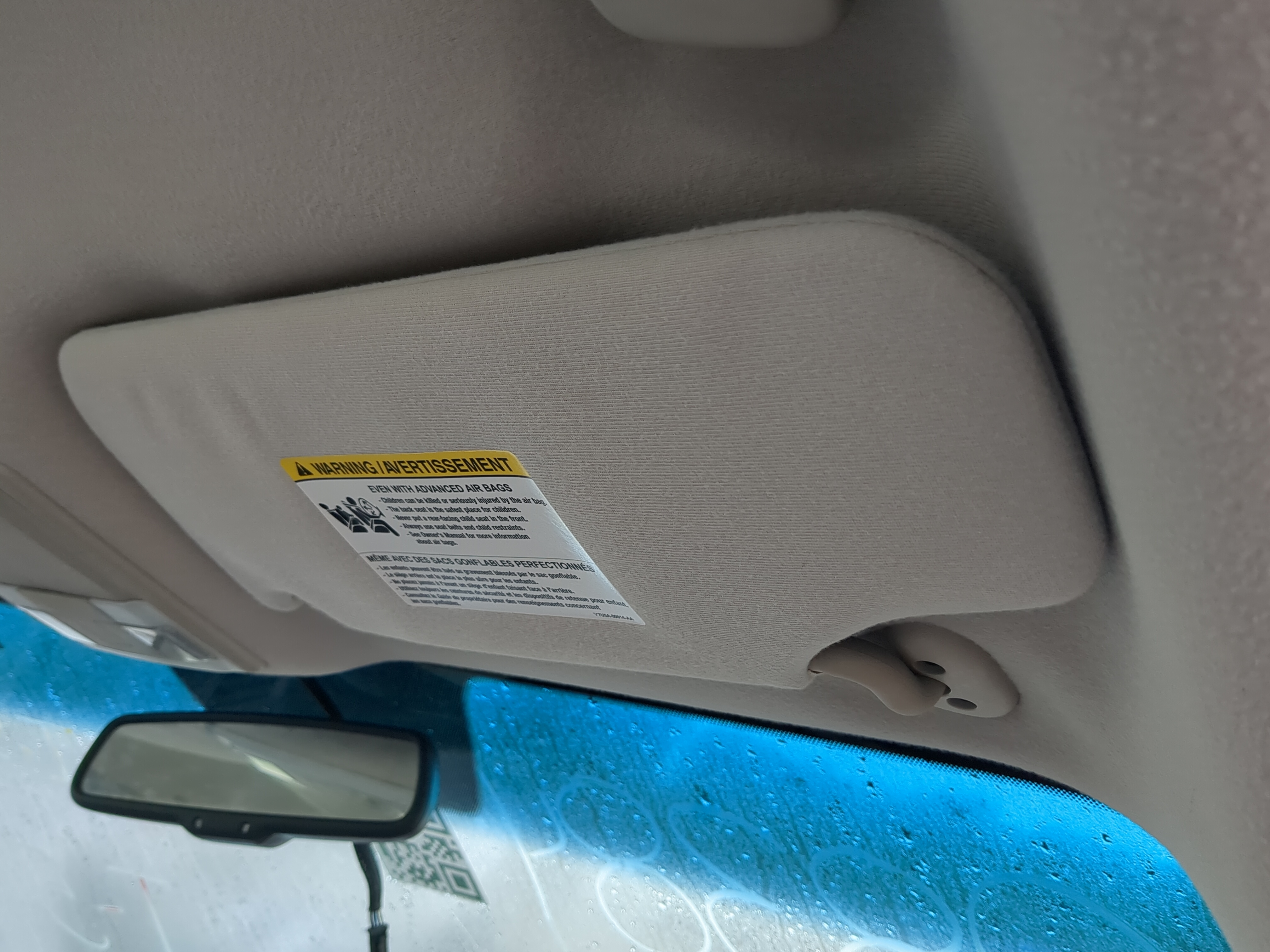 2008-2009 Ford Taurus Passenger Sun Visor Mirror Right Sunvisor 804048 - Oemusedautoparts1.com