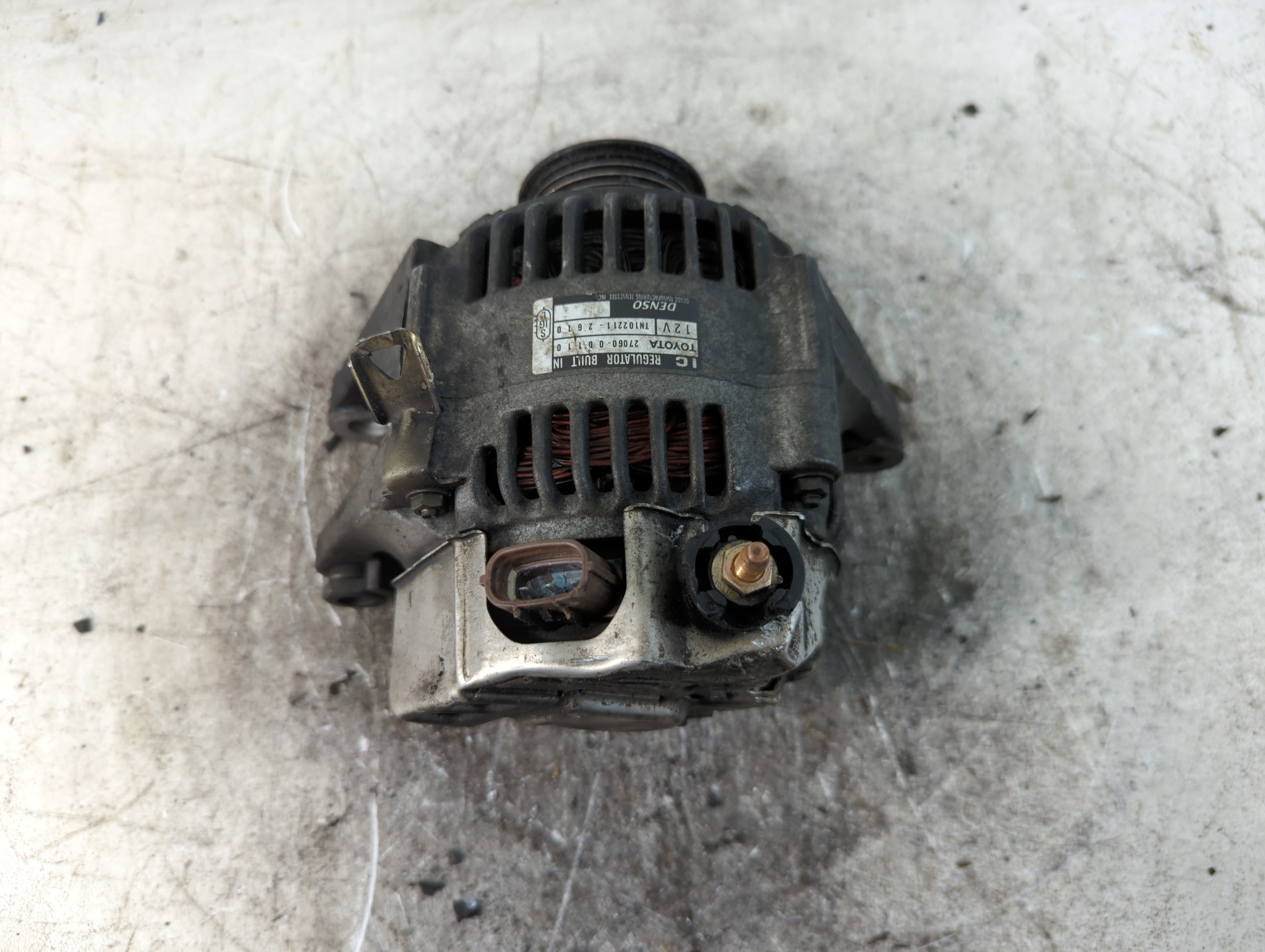 2003 Toyota Corolla Alternator Generator Charging Assembly Engine Oem 804197 - Oemusedautoparts1.com