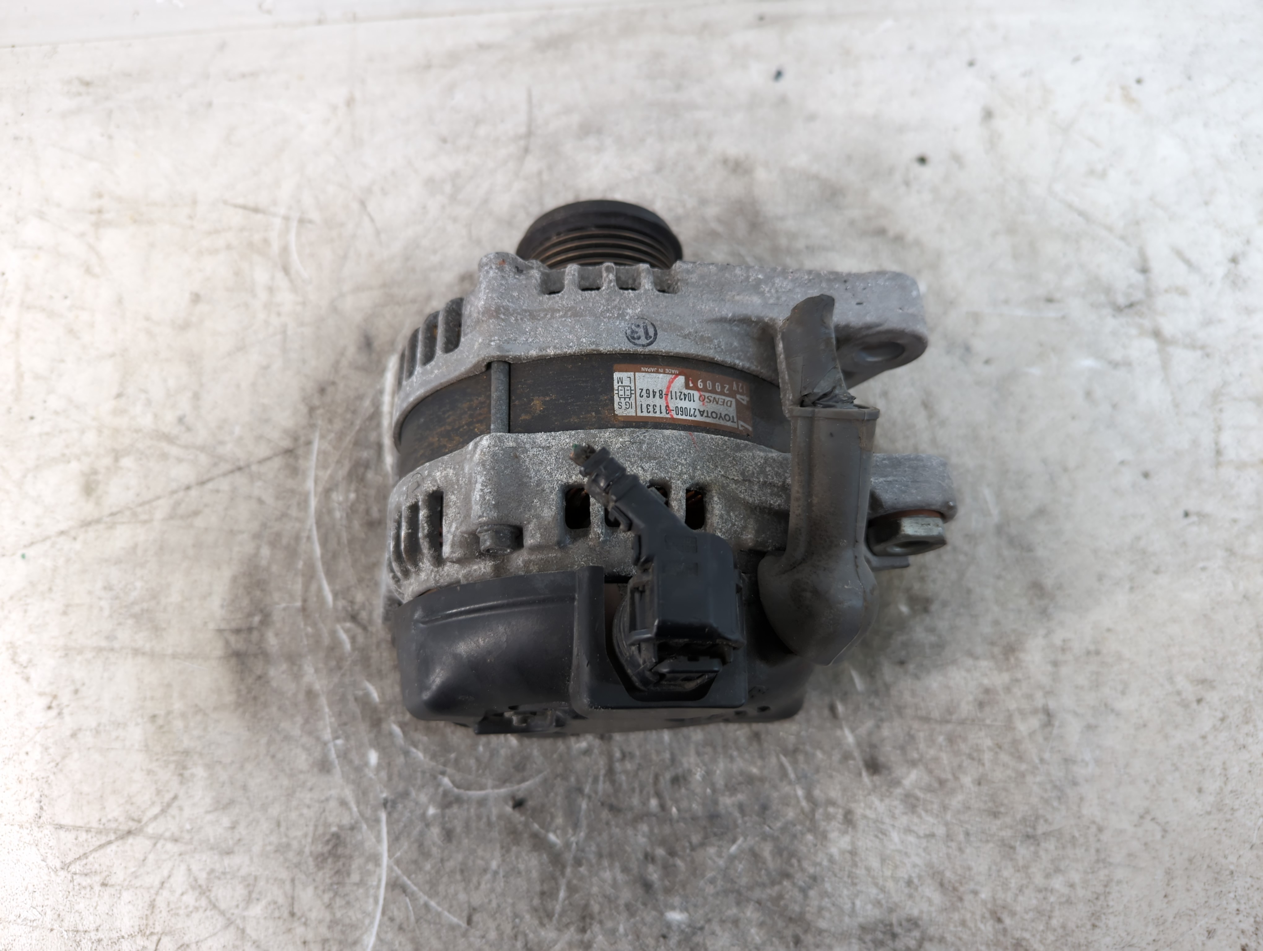2010-2018 Lexus Es350 Alternator Generator Charging Assembly Engine Oem 804200 - Oemusedautoparts1.com