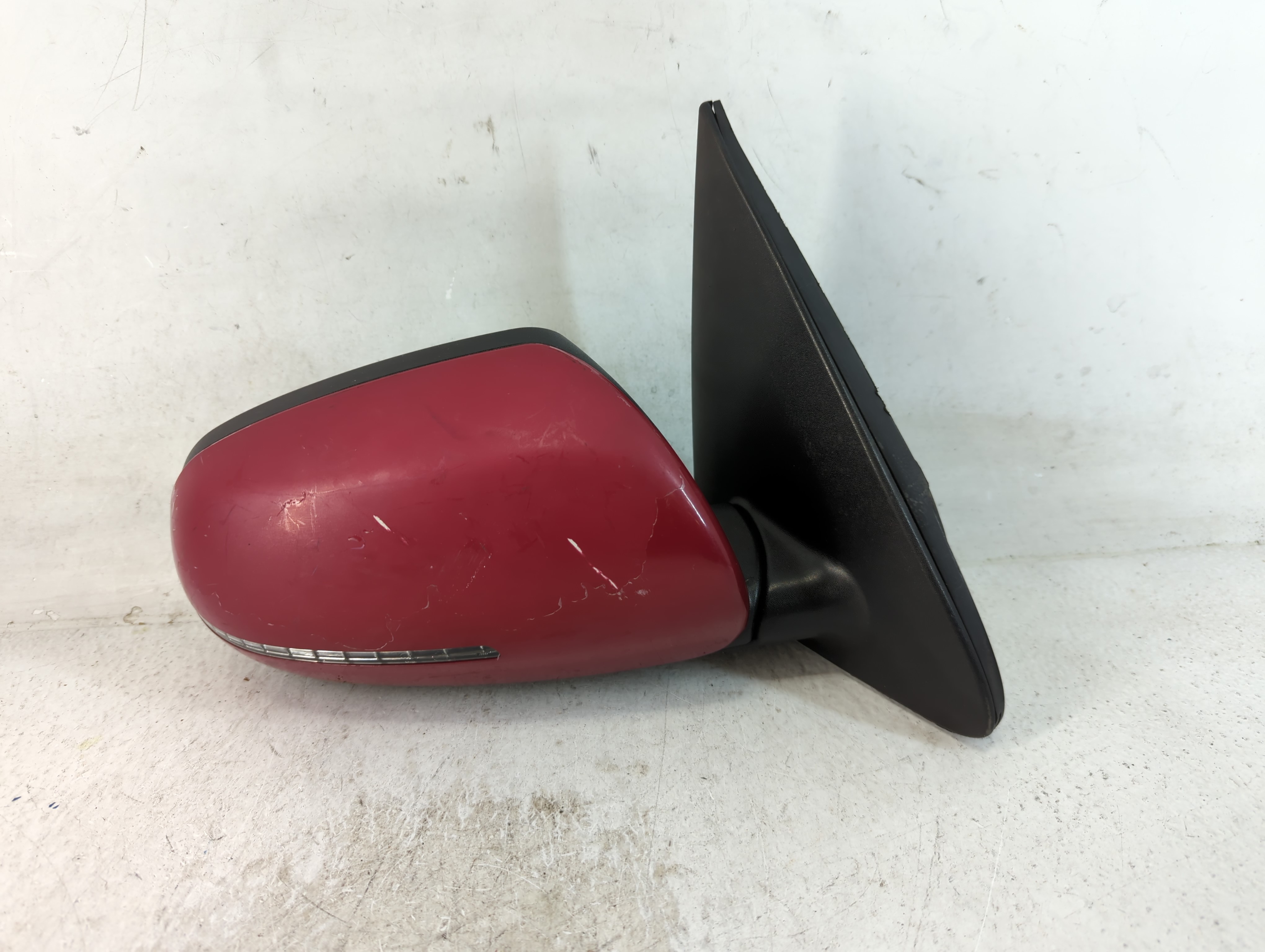 2013-2013 Kia Forte Passenger Right Side View Power Door Mirror Red 804327 - Oemusedautoparts1.com