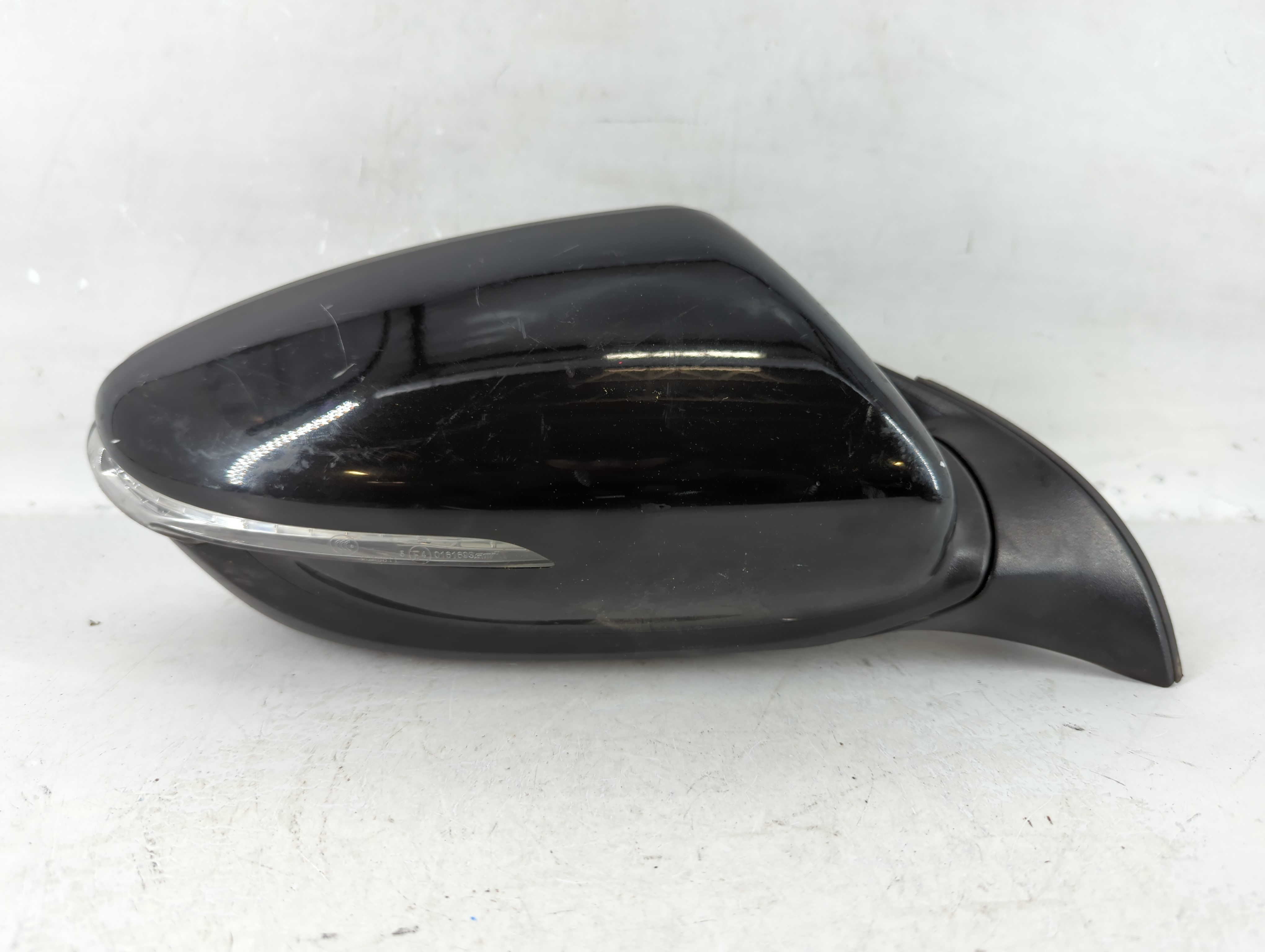 2018-2018 Kia Forte Passenger Right Side View Power Door Mirror Black 804446 - Oemusedautoparts1.com
