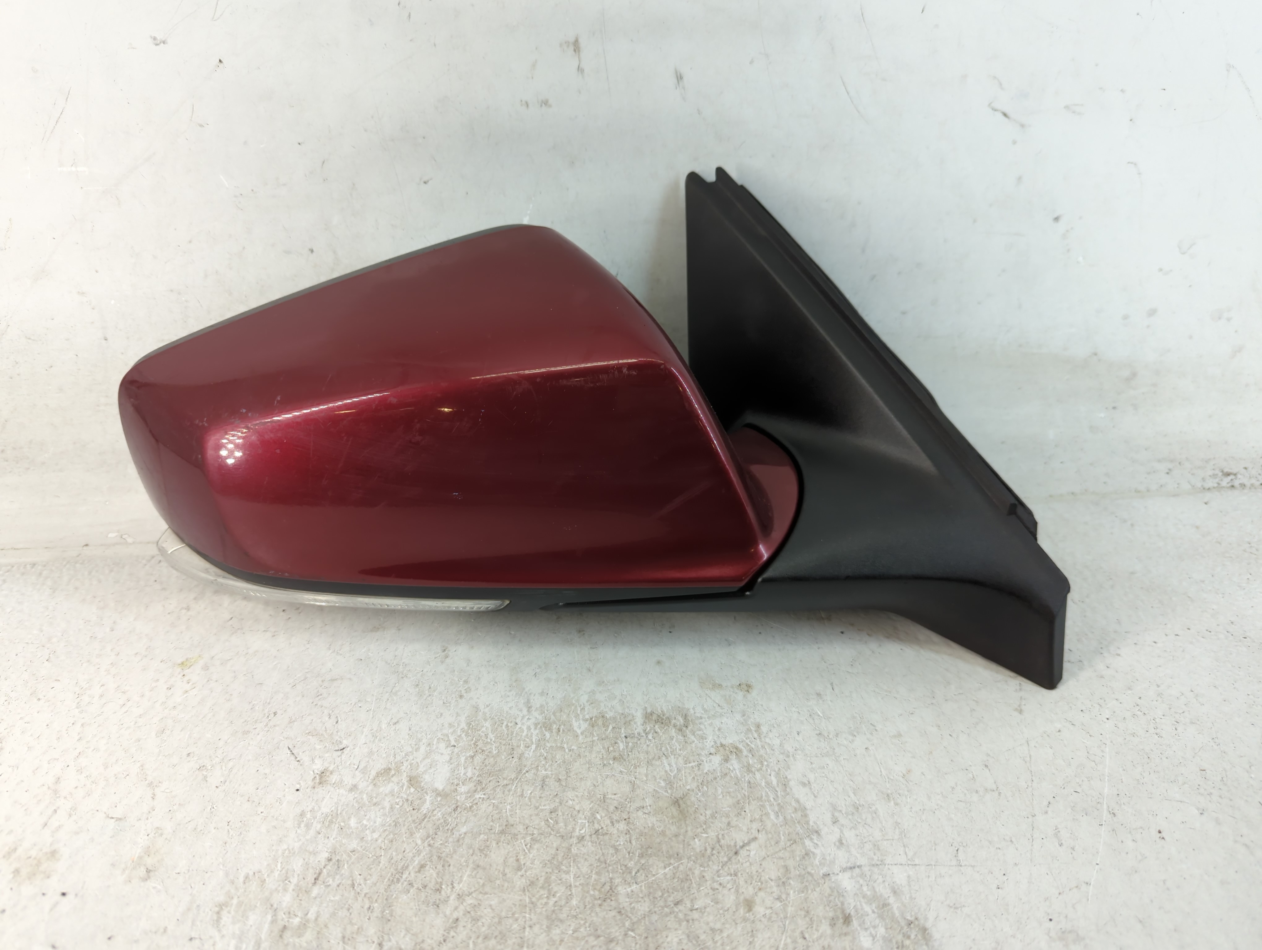 Buick Lacross Passenger Right Side View Power Door Mirror Burgundy 804477 - Oemusedautoparts1.com