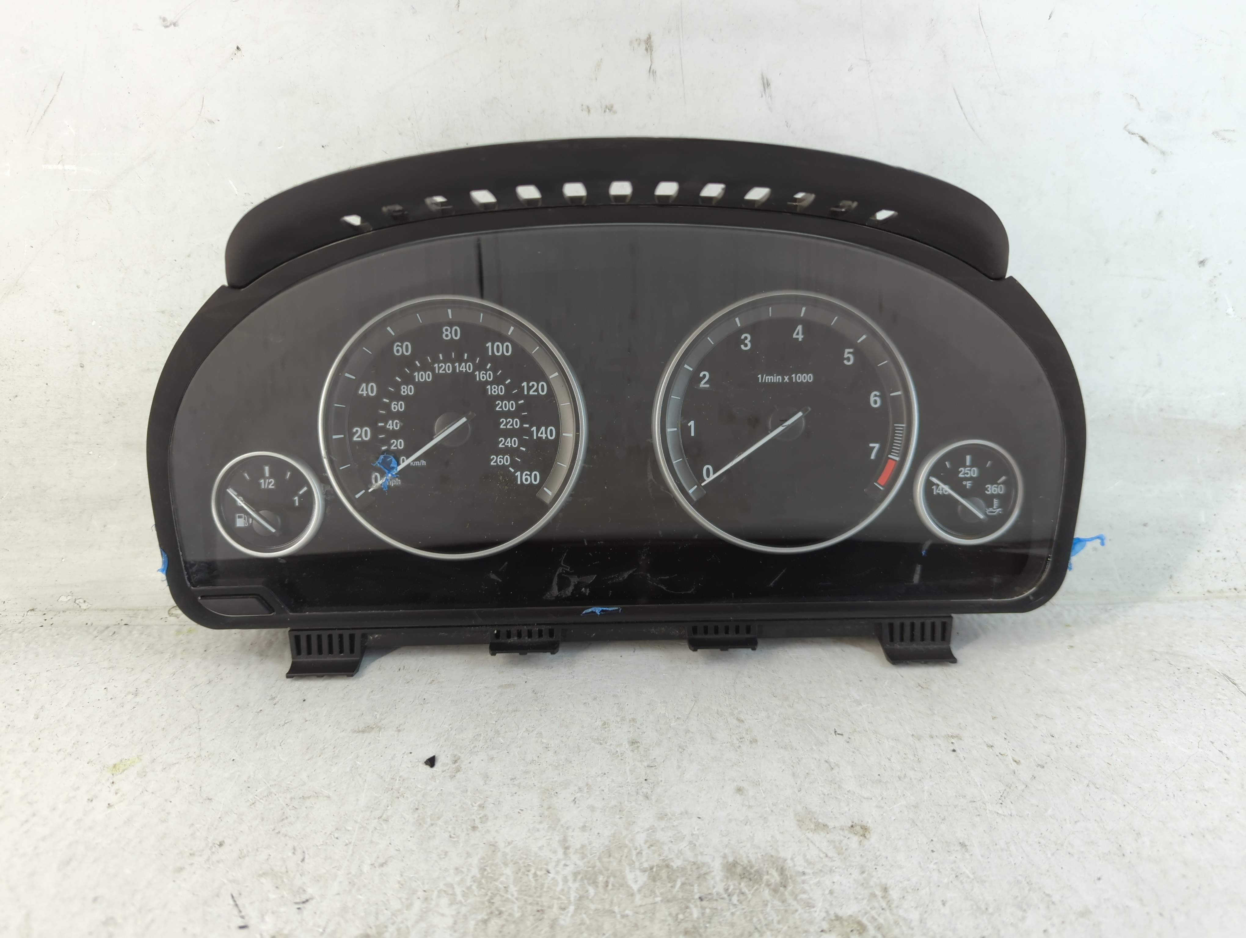 Picture of 2014-2016 Bmw 528i Speedometer Instrument Cluster Gauges 804564