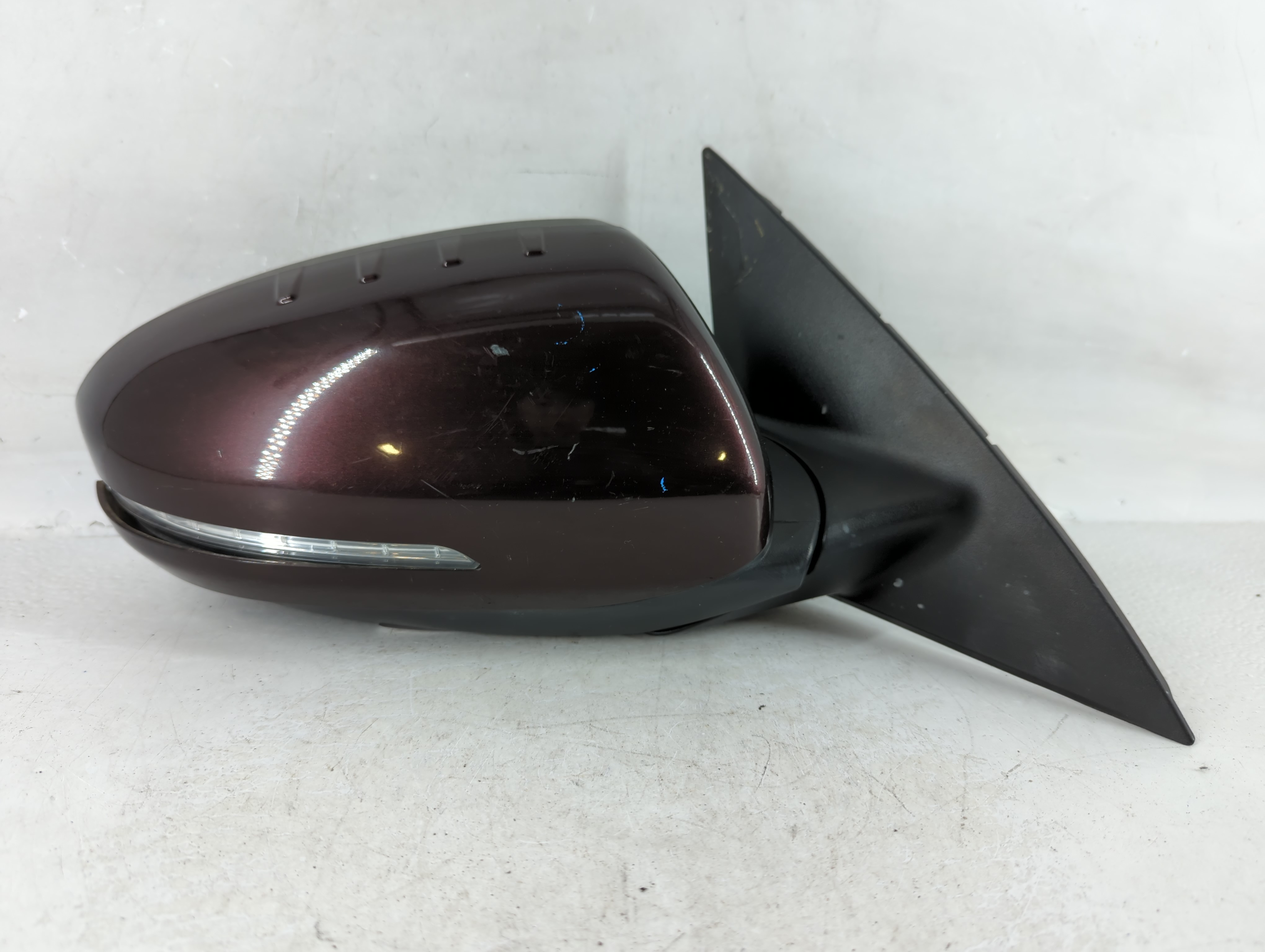 Picture of 2014-2015 Kia Optima Passenger Right Side View Power Door Mirror Burgundy 804730