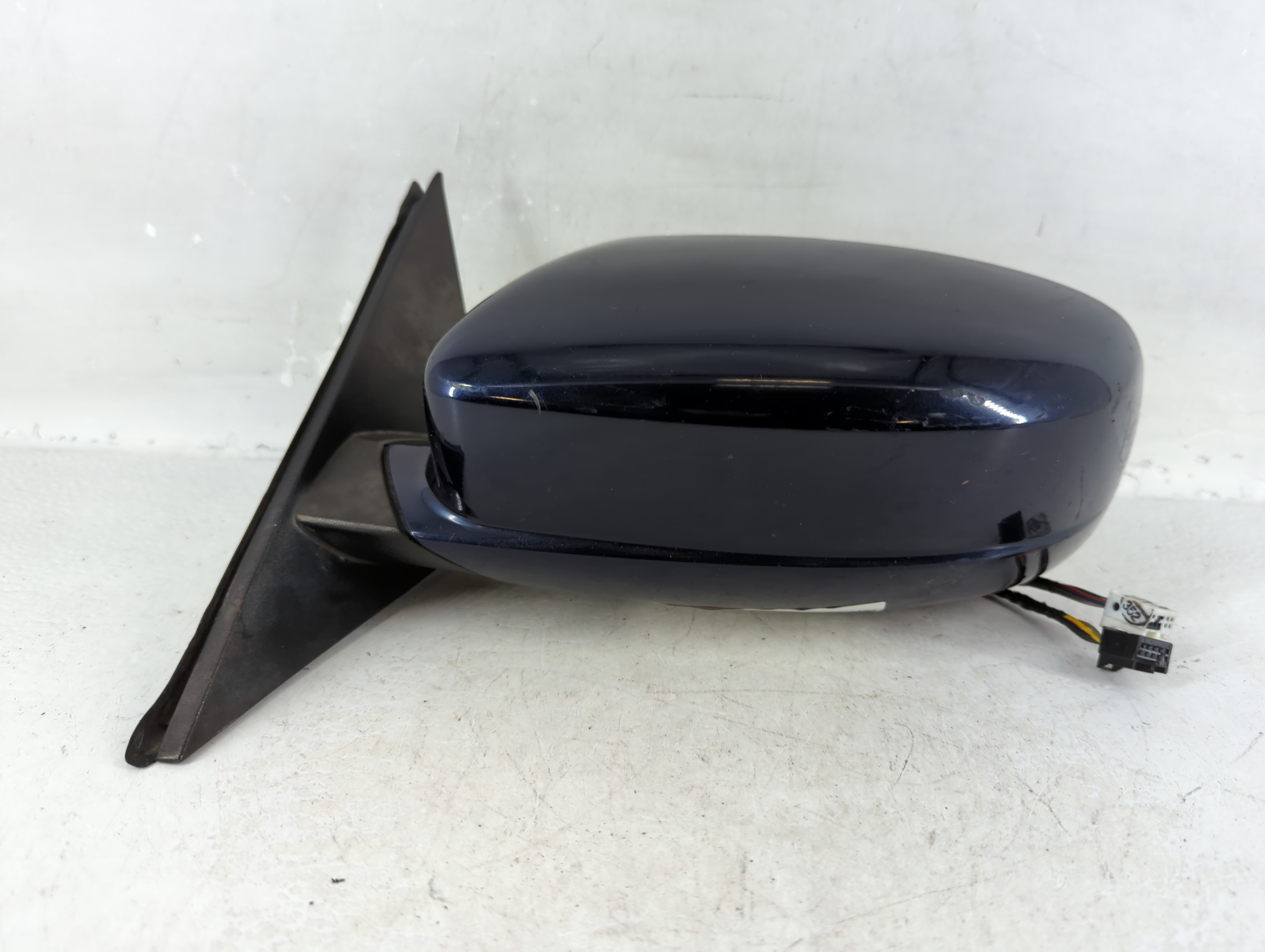 2007-2012 Dodge Caliber Driver Left Side View Power Door Mirror Blue 804745 - Oemusedautoparts1.com