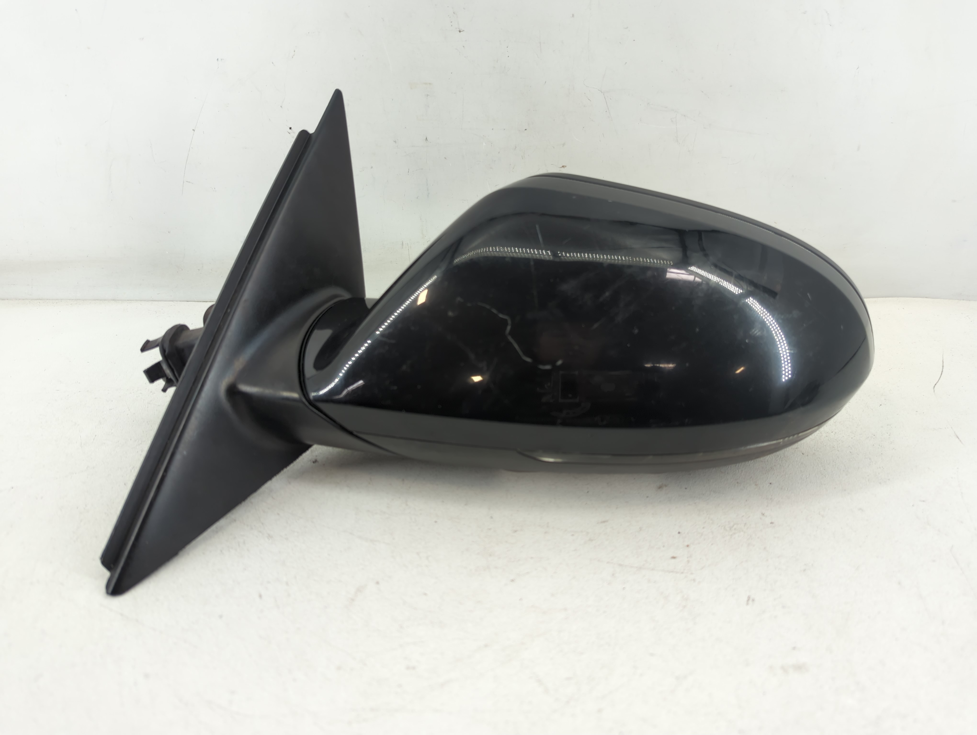 2012-2013 Audi A6 Driver Left Side View Power Door Mirror Black 804907 - Oemusedautoparts1.com