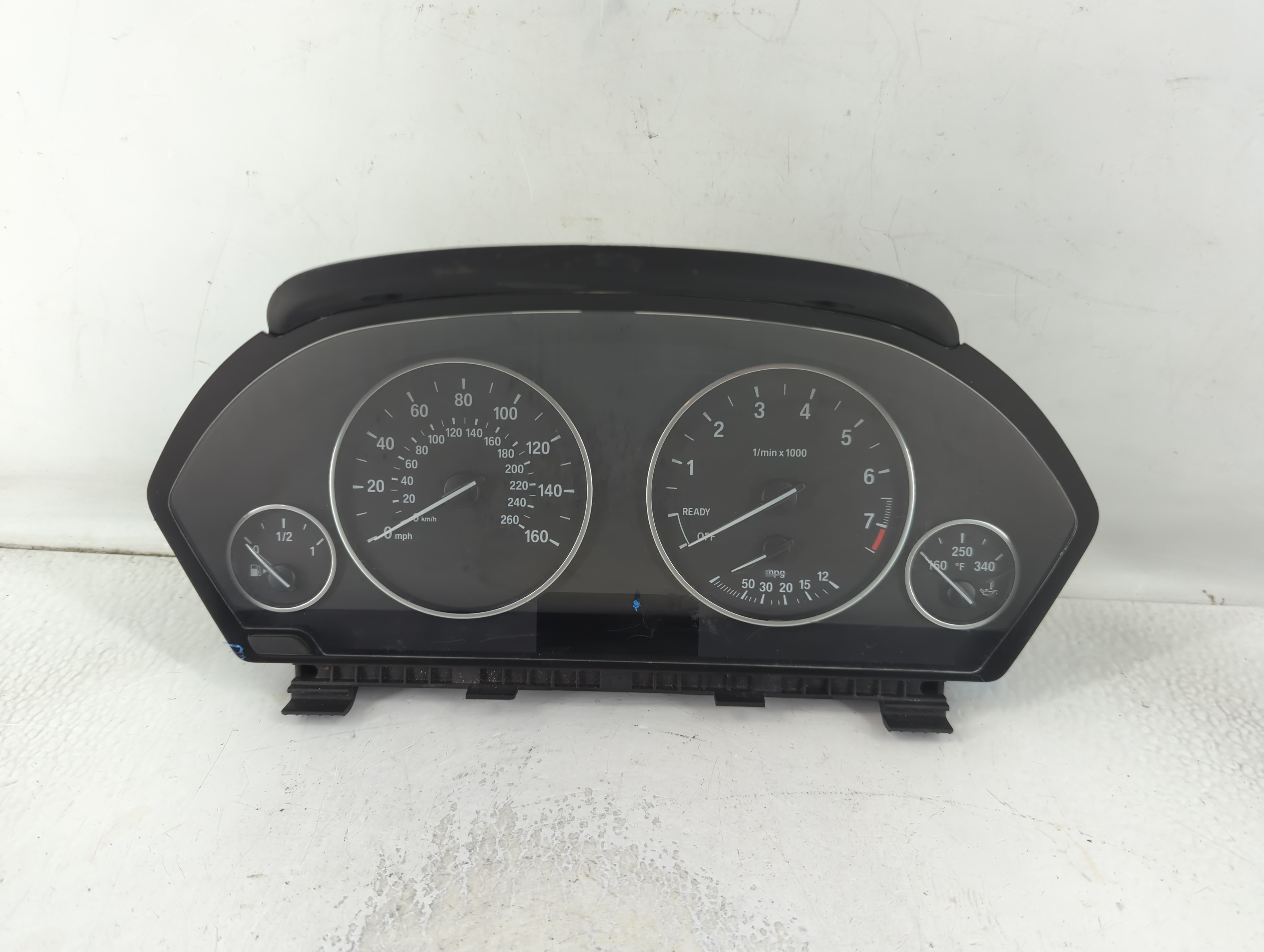 2015-2016 Bmw 320i Speedometer Instrument Cluster Gauges 804993 - Oemusedautoparts1.com