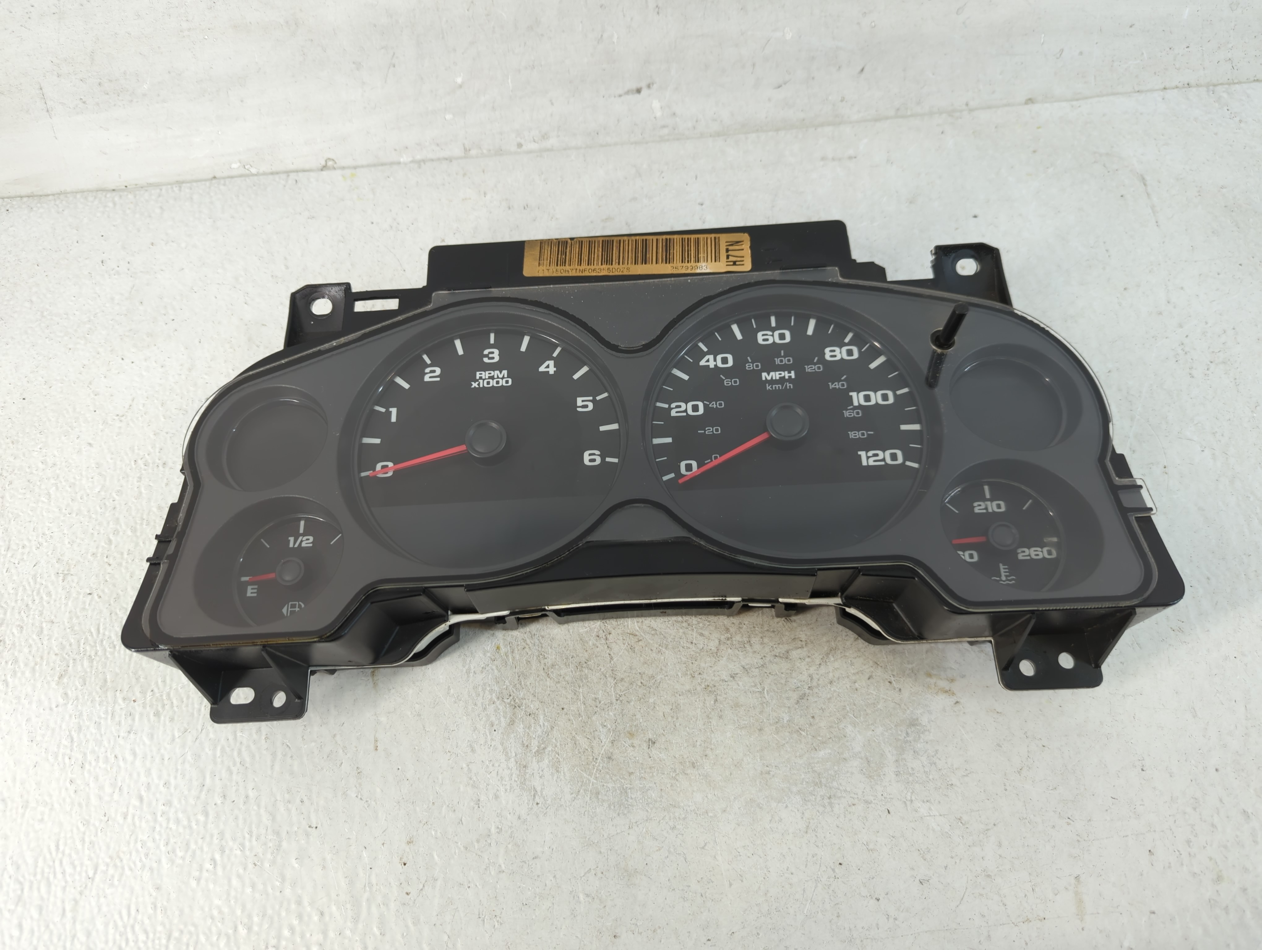2007-2011 Chevrolet Silverado 1500 Speedometer Instrument Cluster Gauges 805052 - Oemusedautoparts1.com
