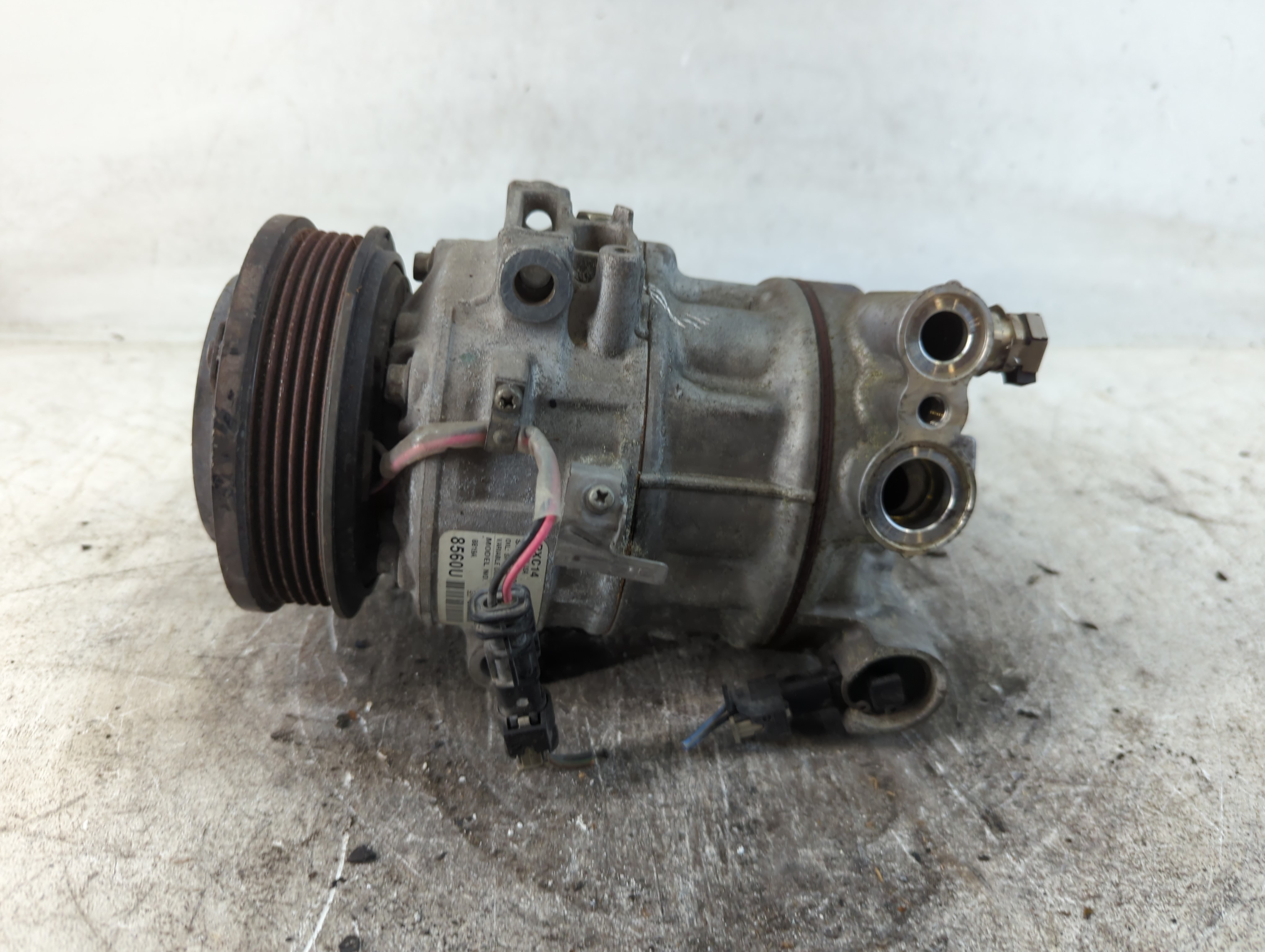 2018-2018 Chevrolet Cruze Air Conditioning A/c Ac Compressor Oem 805299 - Oemusedautoparts1.com