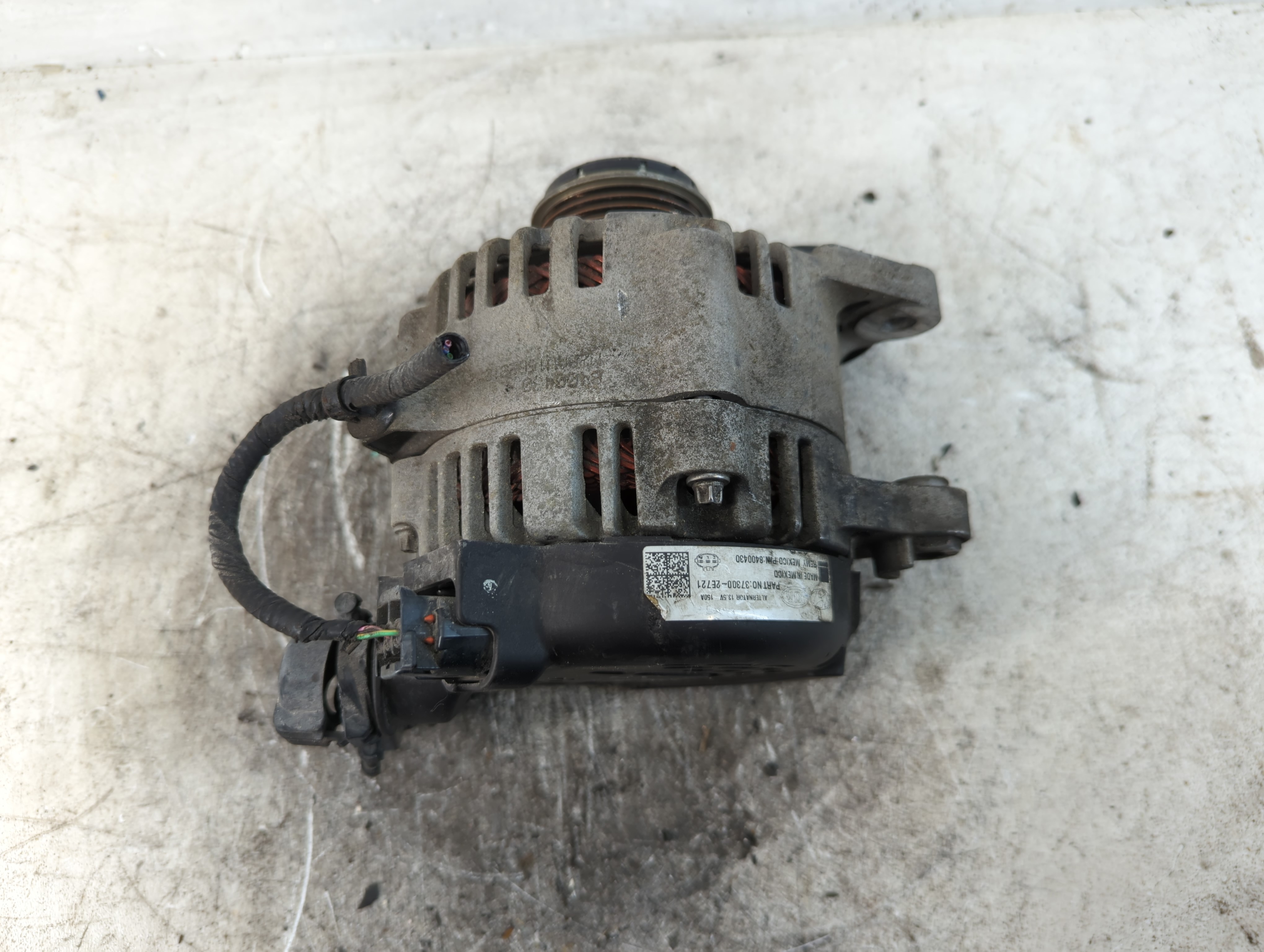 2017 Hyundai Elantra Alternator Generator Charging Assembly Engine Oem 805546 - Oemusedautoparts1.com