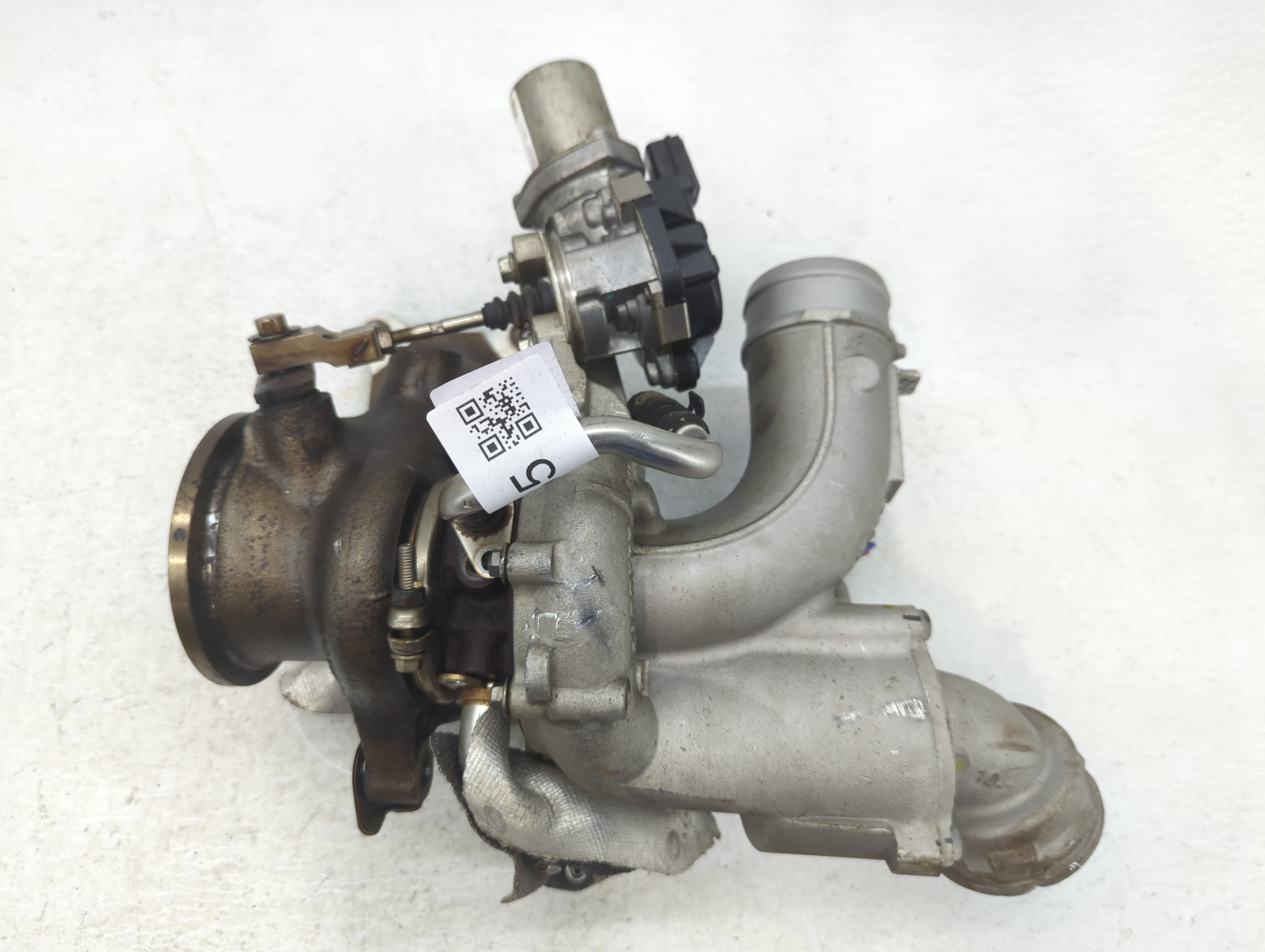 2014 Volkswagen Jetta Turbocharger Exhaust Manifold With Turbo Charger 805565 - Oemusedautoparts1.com