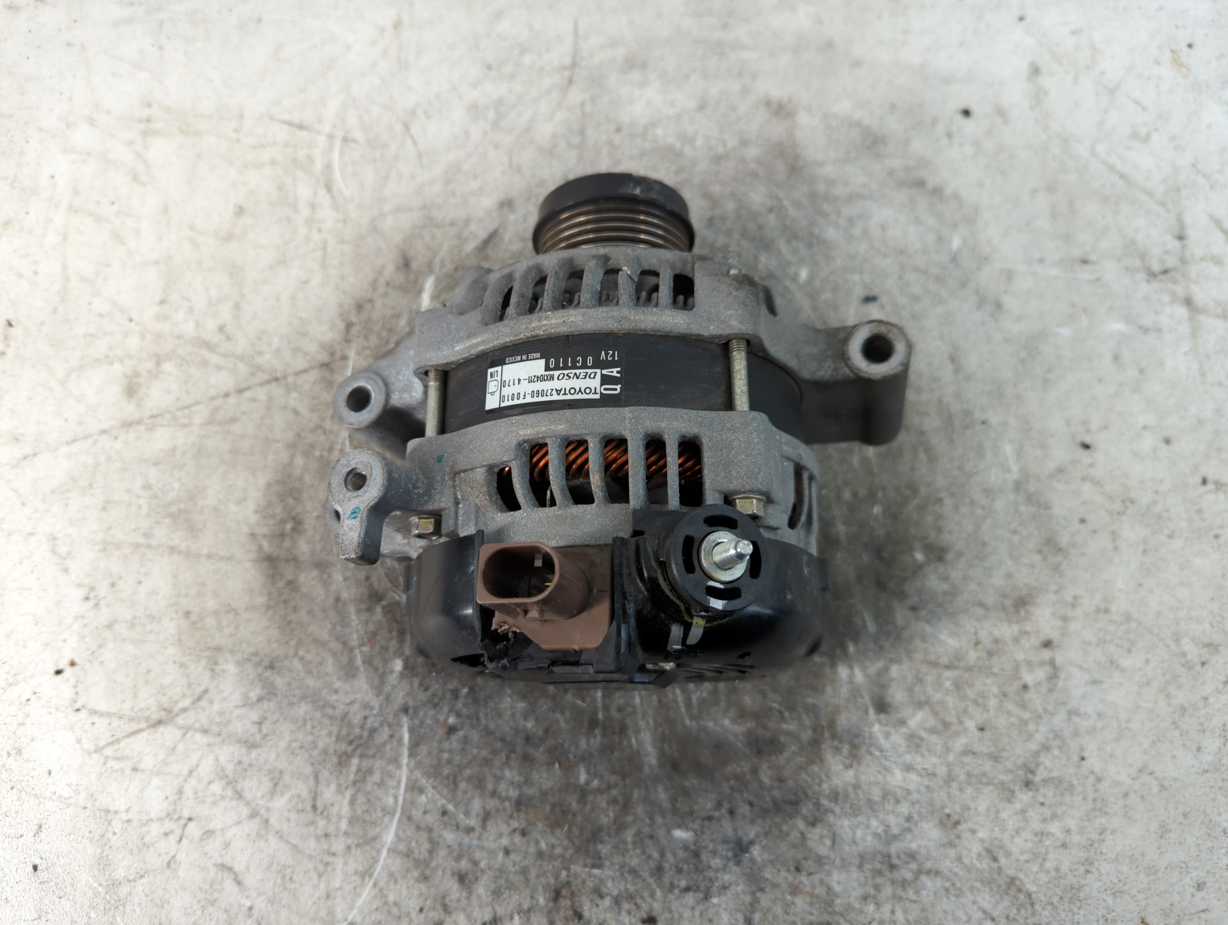 2018-2022 Toyota Camry Alternator Generator Charging Assembly Engine Oem 805615 - Oemusedautoparts1.com