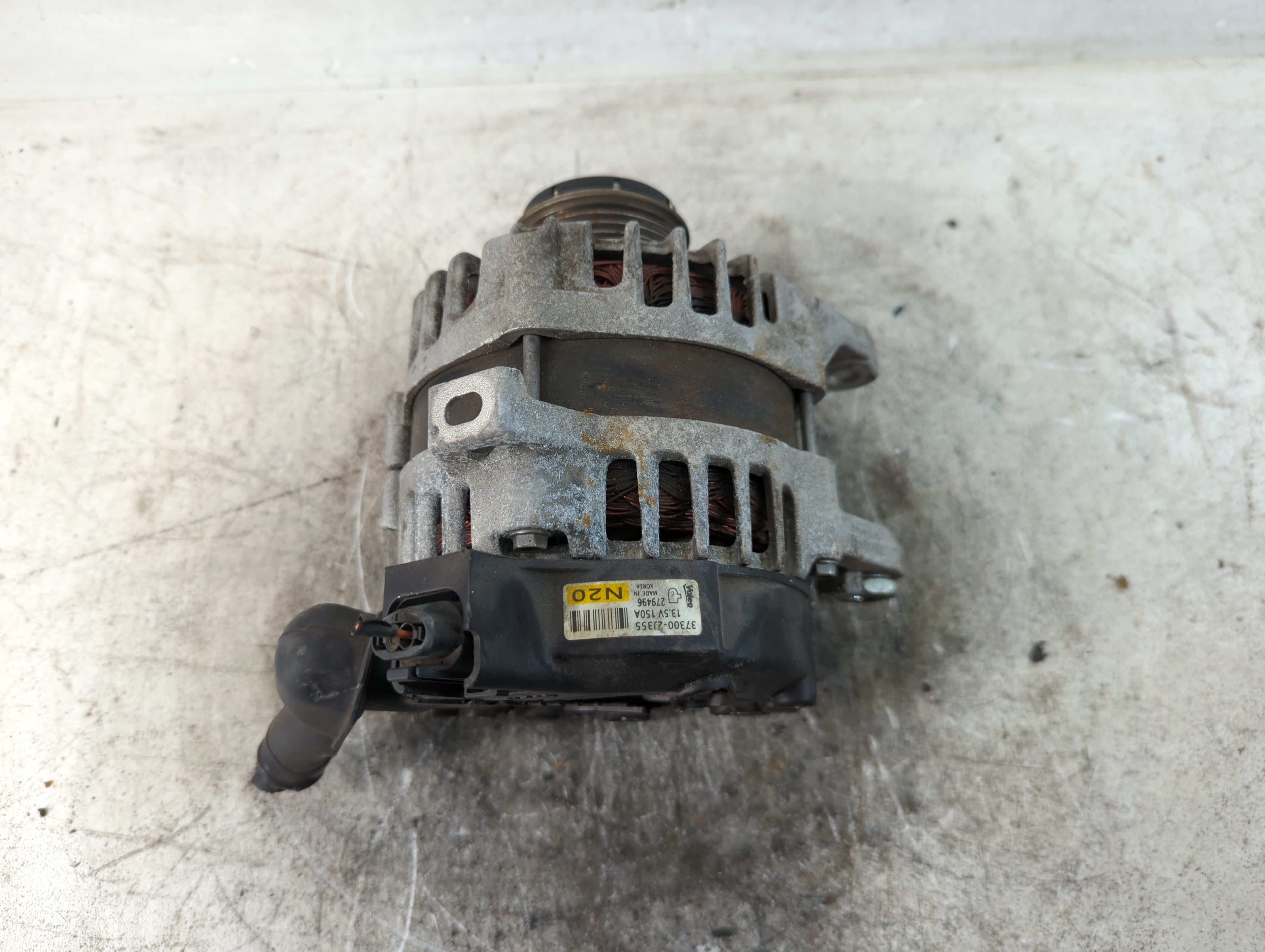 2021 Hyundai Elantra Alternator Generator Charging Assembly Engine Oem 805654 - Oemusedautoparts1.com