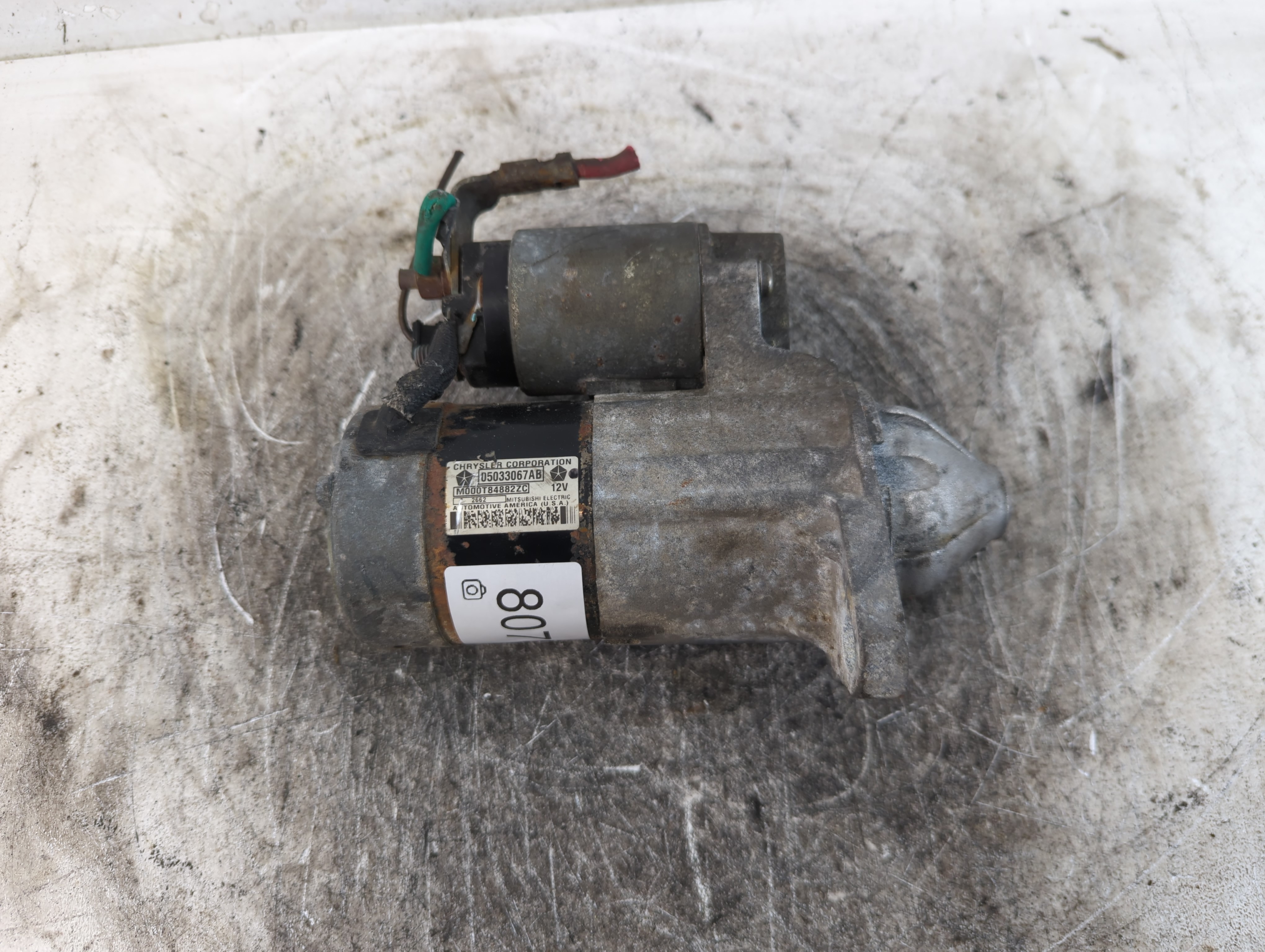 Picture of 2003-2010 Chrysler Pt Cruiser Car Starter Motor Solenoid Oem 807108
