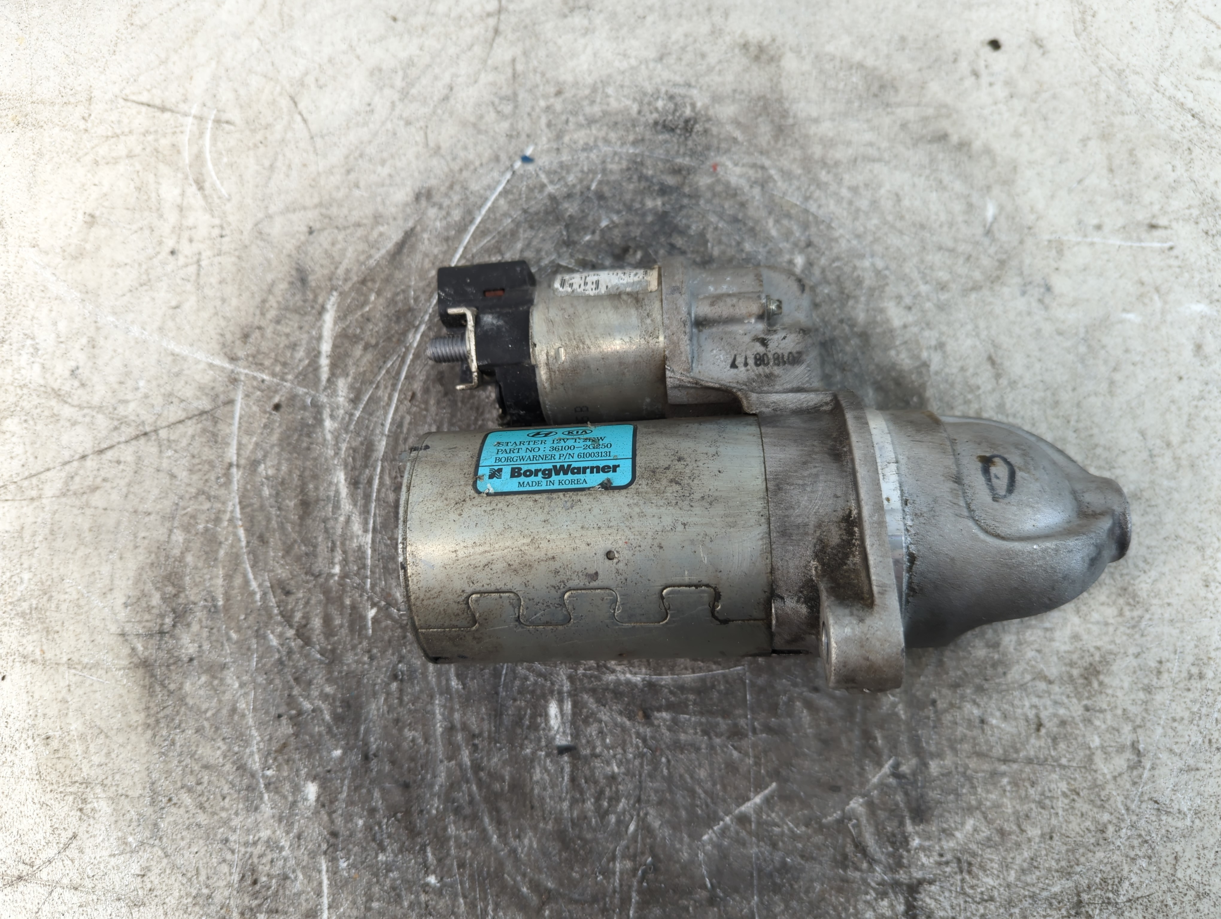 2016-2020 Kia Optima Car Starter Motor Solenoid Oem 807886 - Oemusedautoparts1.com